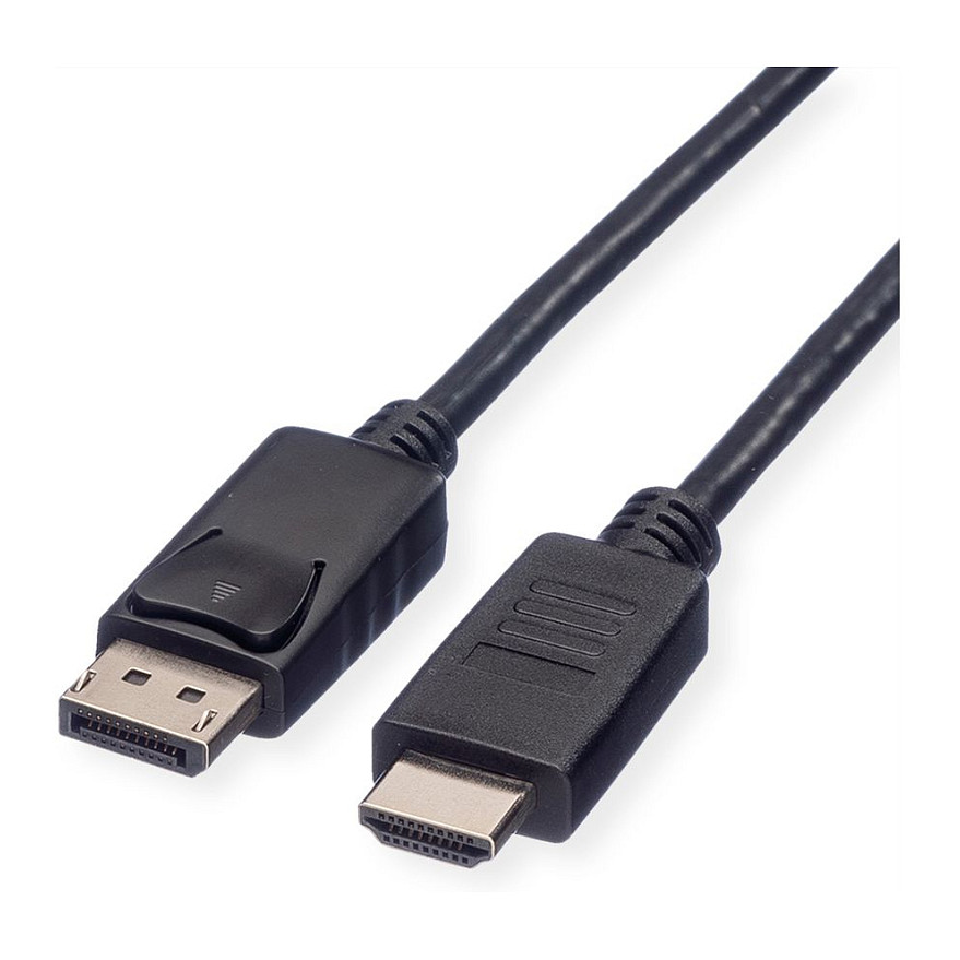 DisplayPort na HDMI kabel ROLINE 11.04.5643 (DP na HDMI, 2m, 1920x1080 @ 60Hz)