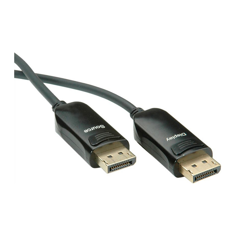DisplayPort kabel ROLINE v1.4 AOC (30m, 8K@60Hz, 32.4 Gbit/s)-0
