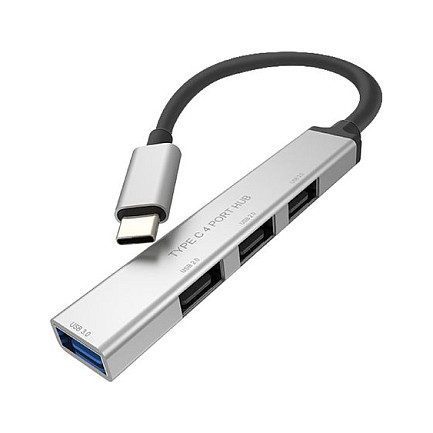 USB Hub ROLINE 4-portni (USB 3.2 Gen 1, Type-C priključak, 5 Gbit/s)