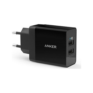 Auto punjač ANKER PowerDrive 2 (24W, 2x USB-A, PowerIQ)-0