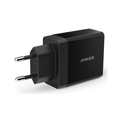 Auto punjač ANKER PowerDrive 2 (24W, 2x USB-A, PowerIQ)-1