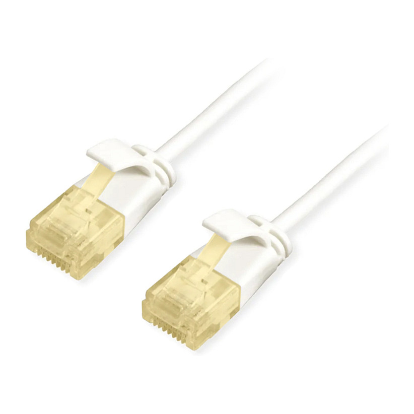 Mrežni kabel EQUIP Cat.6A U/UTP SlimFlex 0.5m bijeli (LSZH)