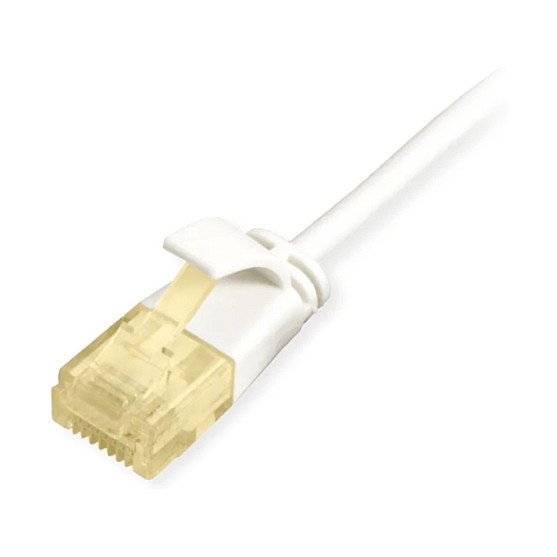 Mrežni kabel EQUIP Cat.6A U/UTP SlimFlex 0.5m bijeli (LSZH)-1