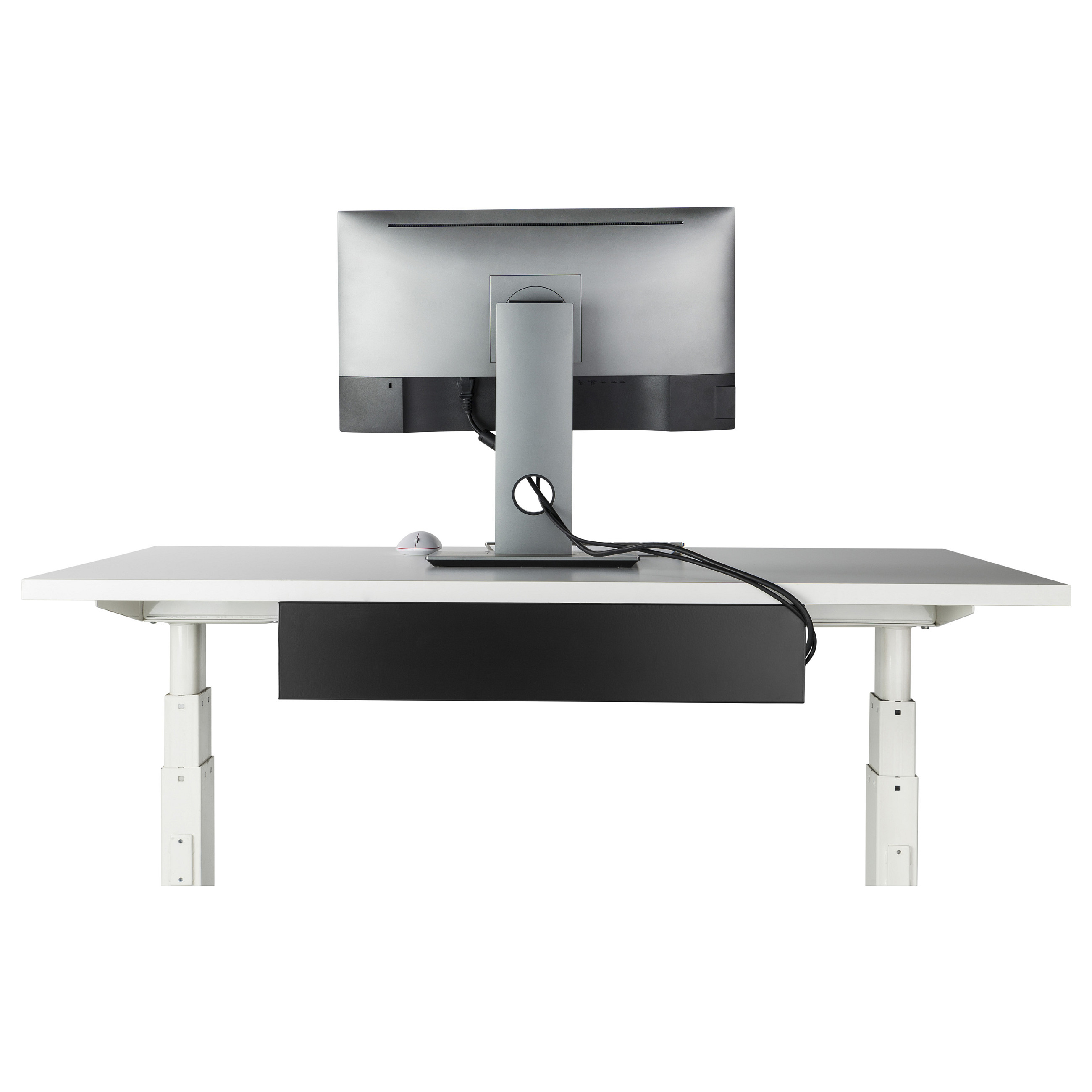 Organizator kabela EQUIP 128950 Lite (Podstolna montaža, 50 cm, čelik, crni)-7
