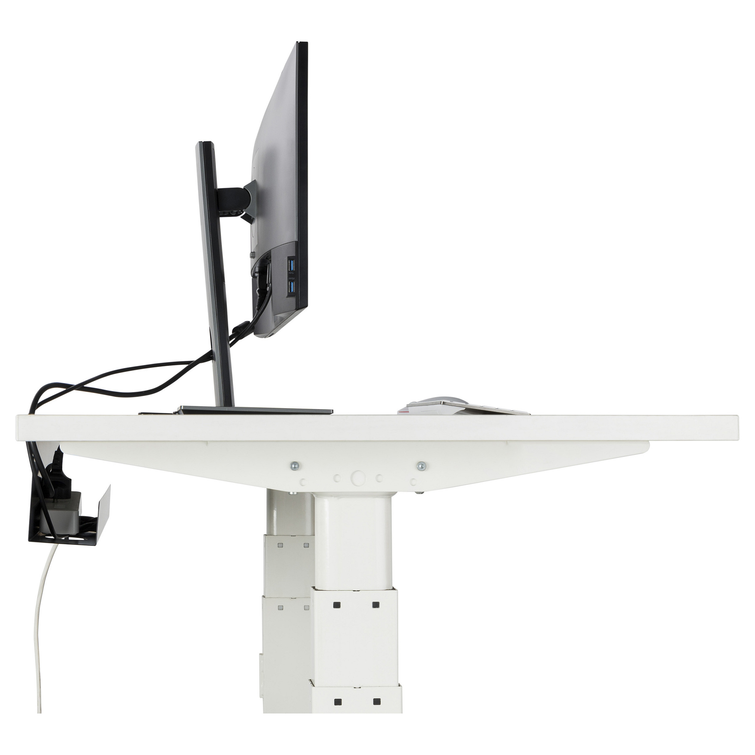 Organizator kabela EQUIP 128950 Lite (Podstolna montaža, 50 cm, čelik, crni)-8