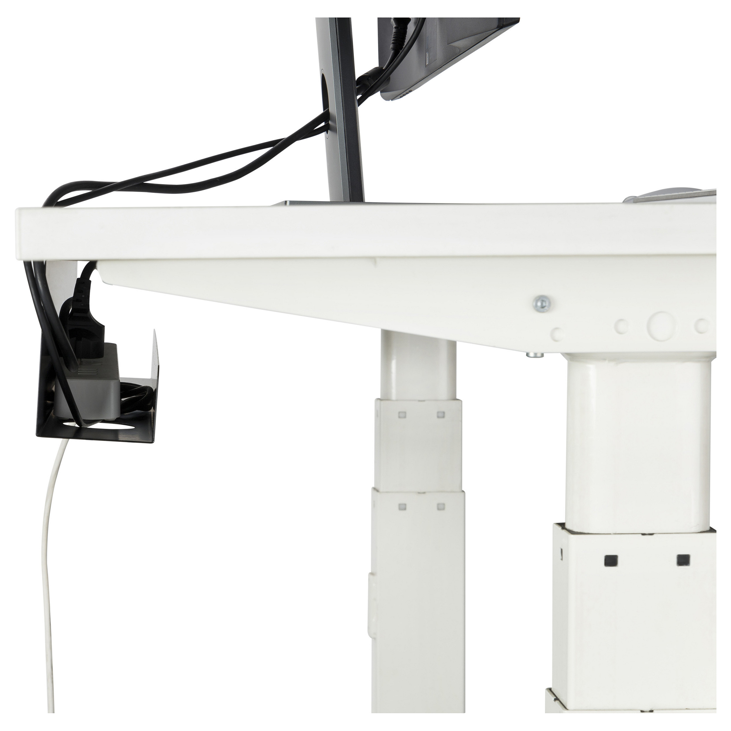 Organizator kabela EQUIP 128950 Lite (Podstolna montaža, 50 cm, čelik, crni)-9