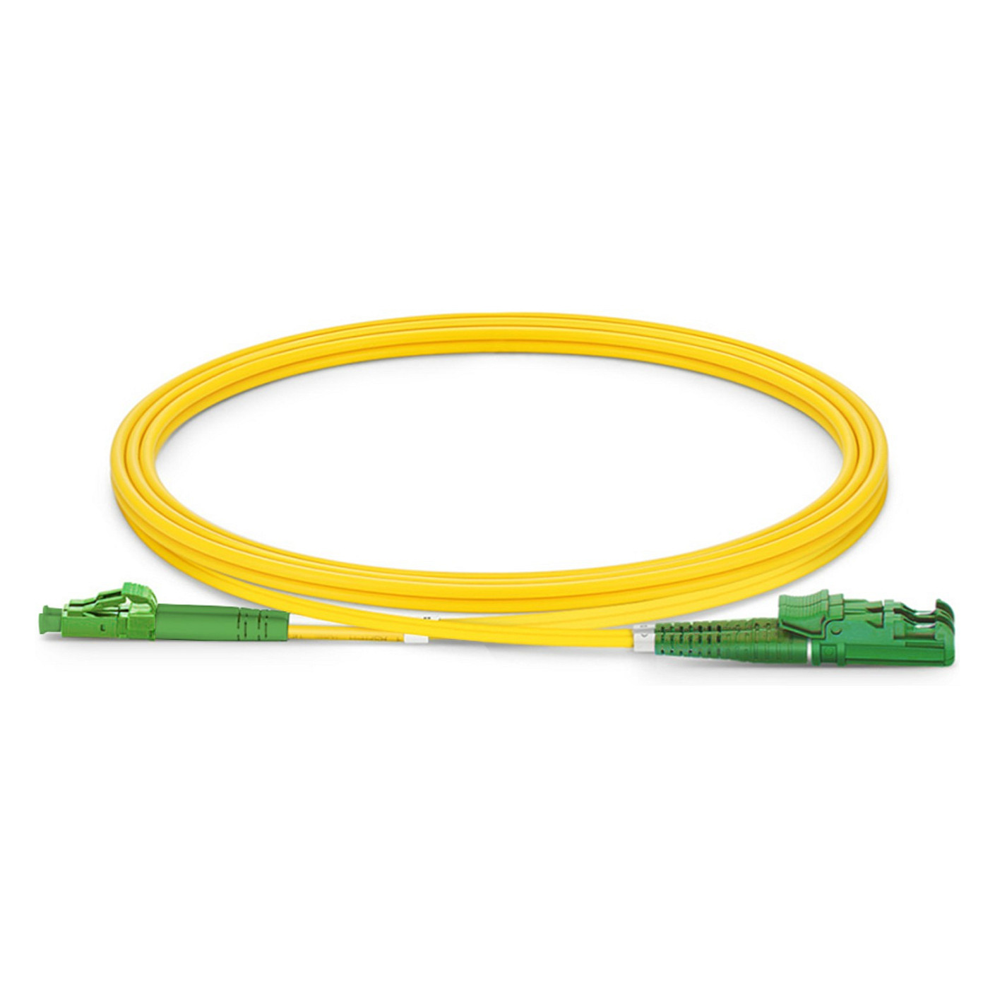 Optički patch kabel EQUIP 128677 (E2000/APC na LC/APC, 7m, Single-Mode, Duplex, OS2)-1