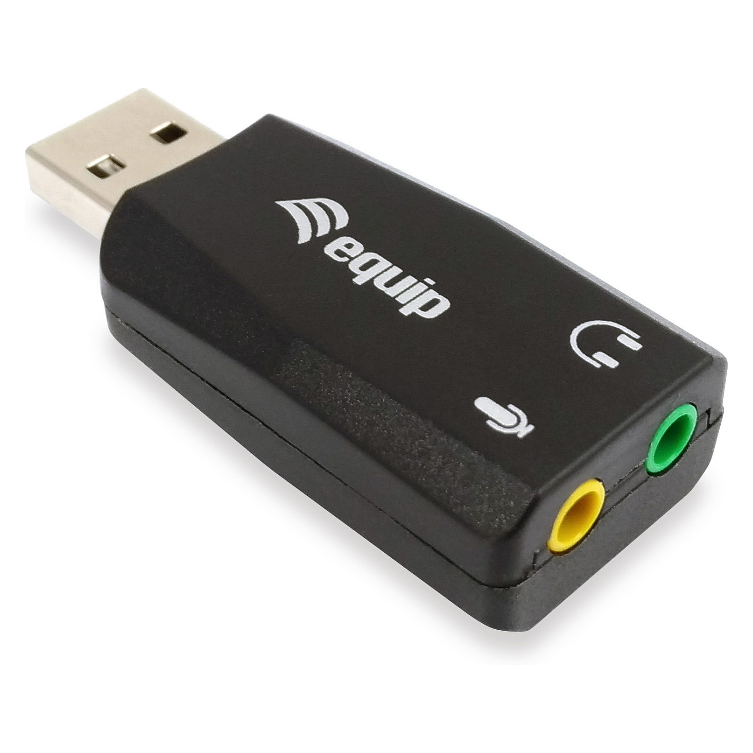 USB zvučna kartica EQUIP 128950 (USB-A na 2x 3.5mm Audio Adapter, Plug & Play)-0
