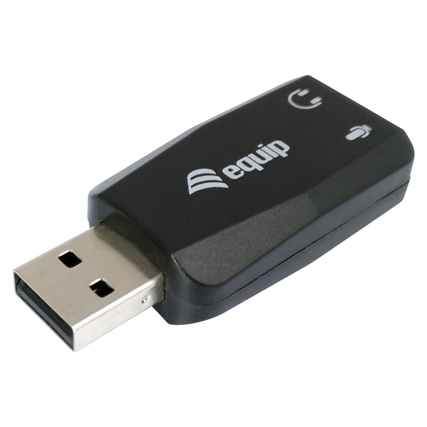 USB zvučna kartica EQUIP 128950 (USB-A na 2x 3.5mm Audio Adapter, Plug & Play)-1