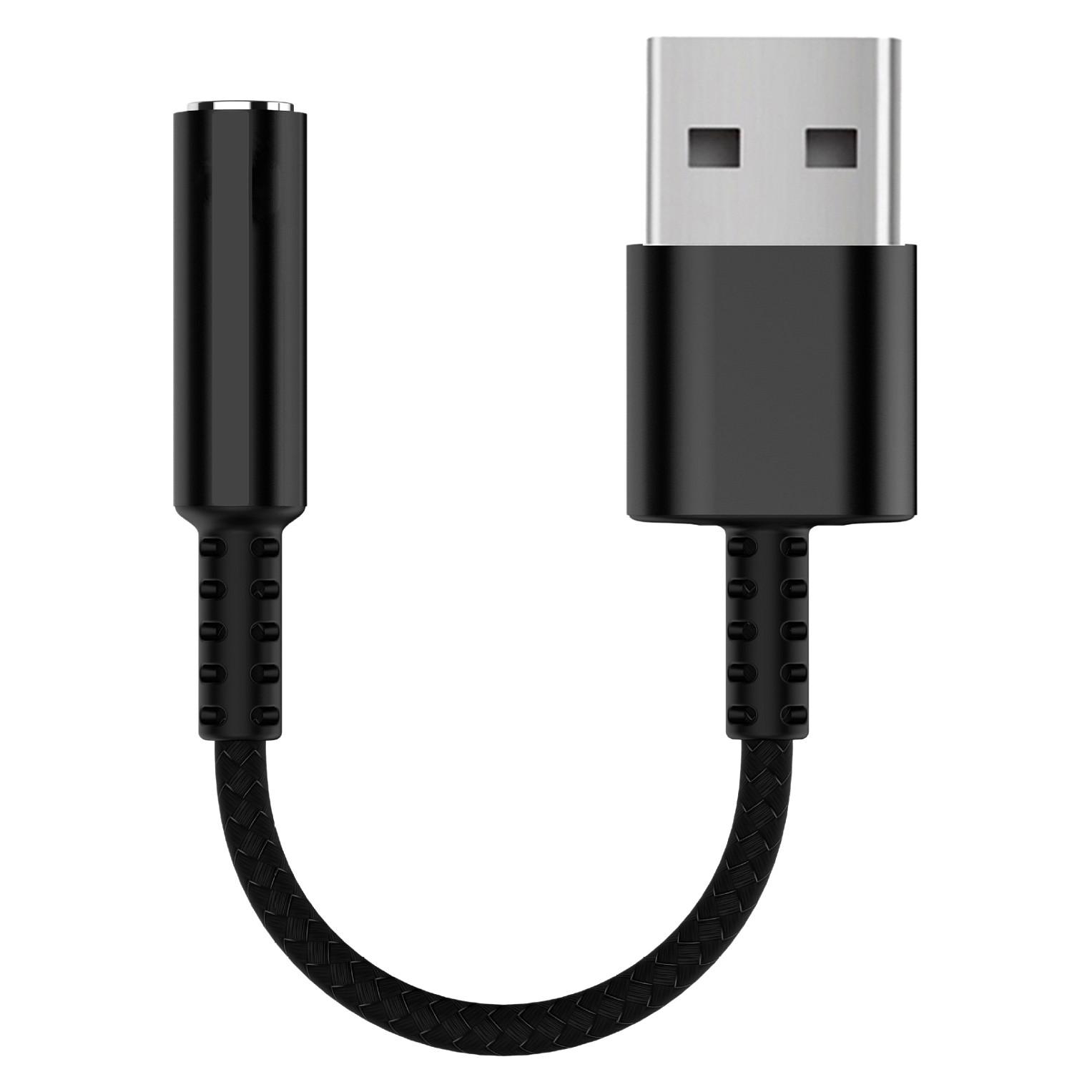USB-A audio adapter EQUIP 133491 (USB-A na 3.5mm, DAC, 0.15m)-0