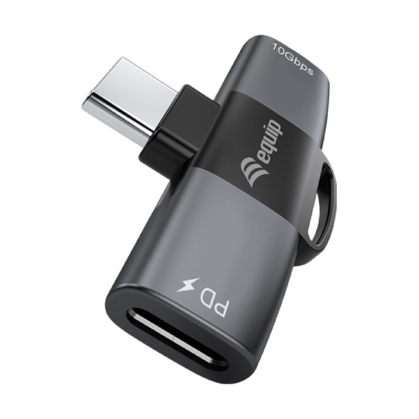 Adapter EQUIP 133496 USB-C na 2x USB-C (10Gbps, PD 100W)-4