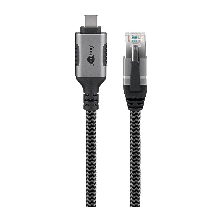 USB-C na mrežni kabel GOOBAY 3.1 na RJ45 (3m, Gigabit Ethernet, 1000 Mbit/s)-1