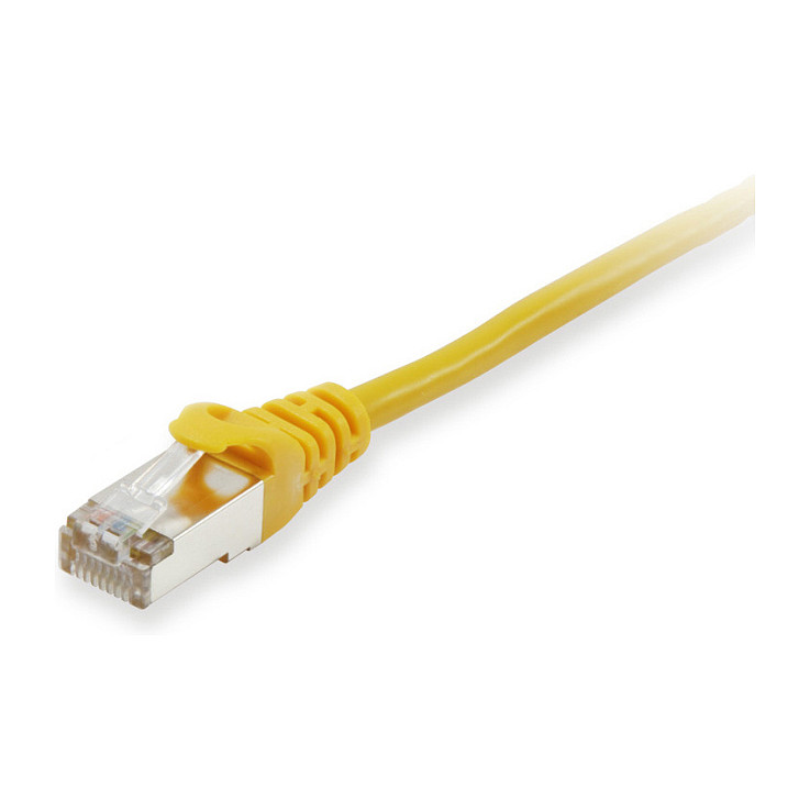 Mrežni kabel EQUIP Cat.6 S/FTP (0.5m, žuti, LSZH)-1