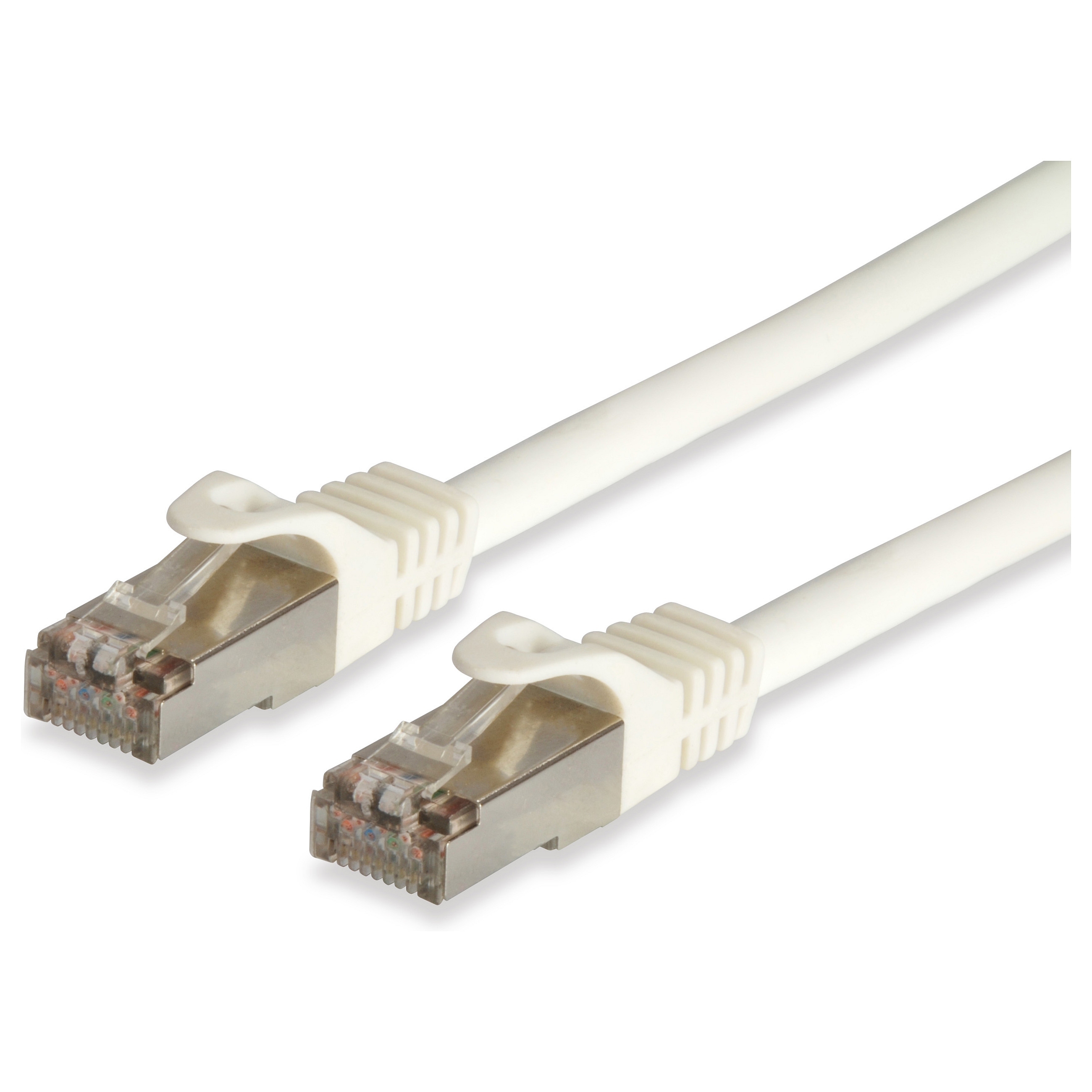 Mrežni kabel EQUIP Cat.6A S/FTP Patch Kabel (10m, LSZH, 10Gbps, Bijeli)-0