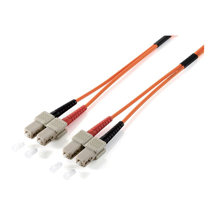 Optički patch kabel EQUIP SC/SC Duplex Singlemode OS2 (2m, 9/125µm, LSZH)-0