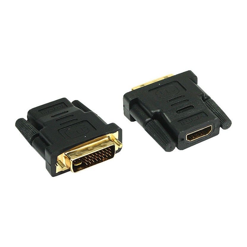 HDMI na DVI adapter GOODCONNECTIONS (HDMI Ž na DVI-D 24+1 M, pozlaćeni kontakti)-0
