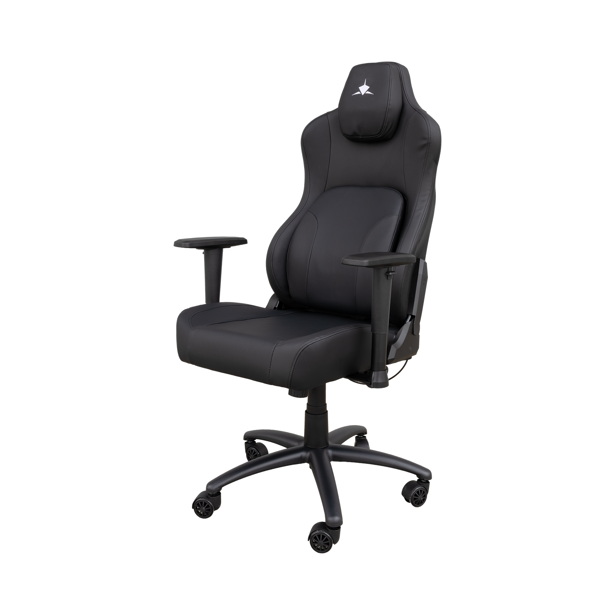 Gaming stolica WHITE SHARK SPEEDWAY (Crna, 2D nasloni, Class 4 podizač, do 120 kg)-2