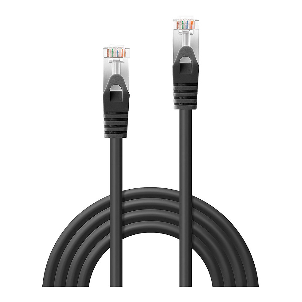 Mrežni kabel LINDY Cat.5e F/UTP (2m, Crni)-2