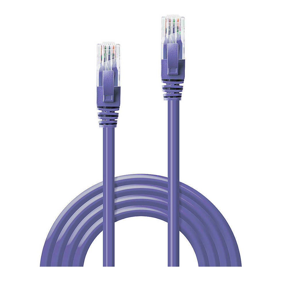 Mrežni kabel LINDY Cat.6 U/UTP (2m, LS0H, Violetni)-2