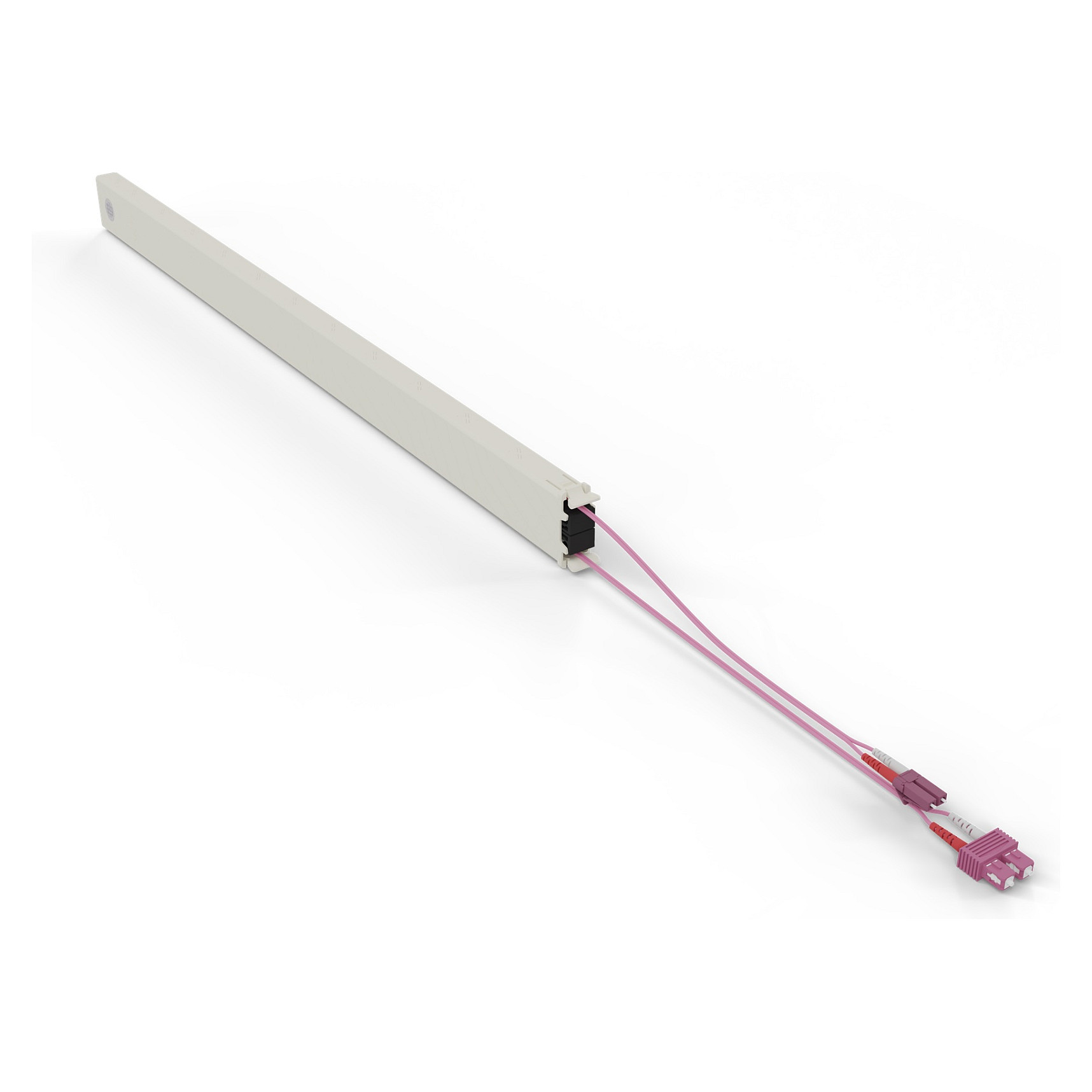 Patch kazeta PATCHBOX Plus+ Fiber Optic OM4 (2.5m, LC-SC, za 46U)-0