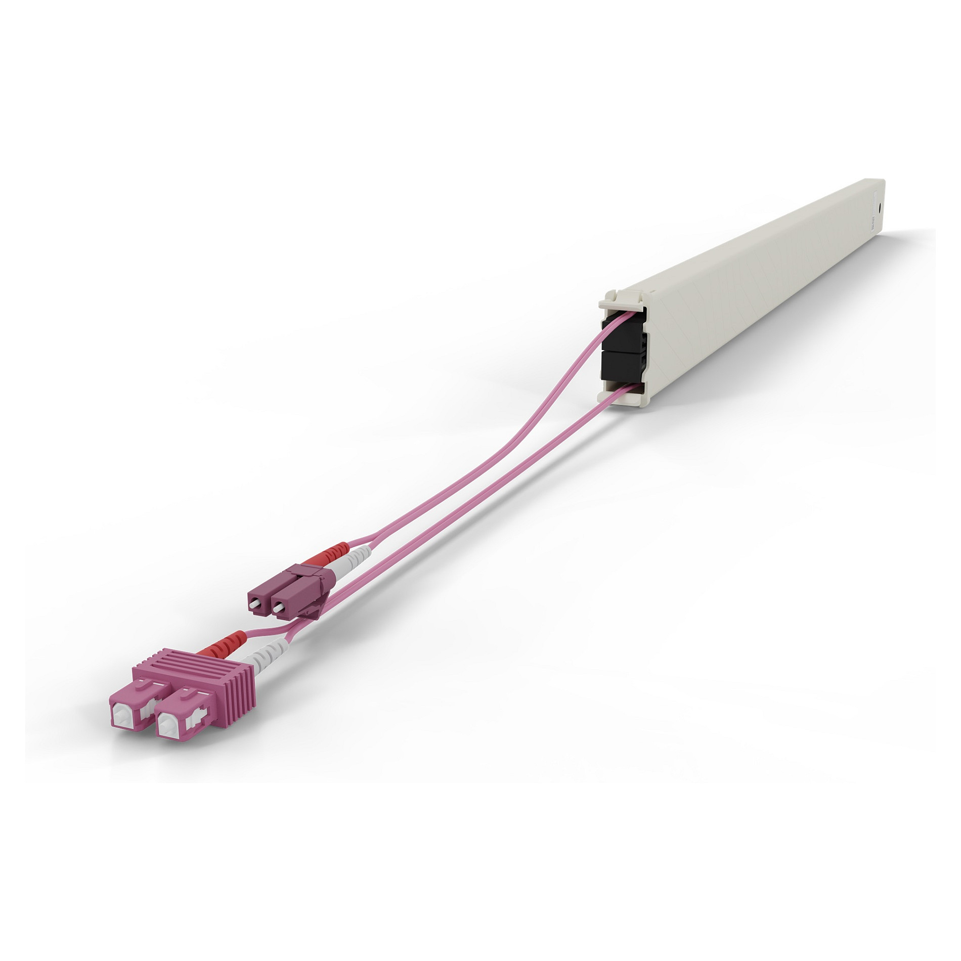 Patch kazeta PATCHBOX Plus+ Fiber Optic OM4 (2.5m, LC-SC, za 46U)-4