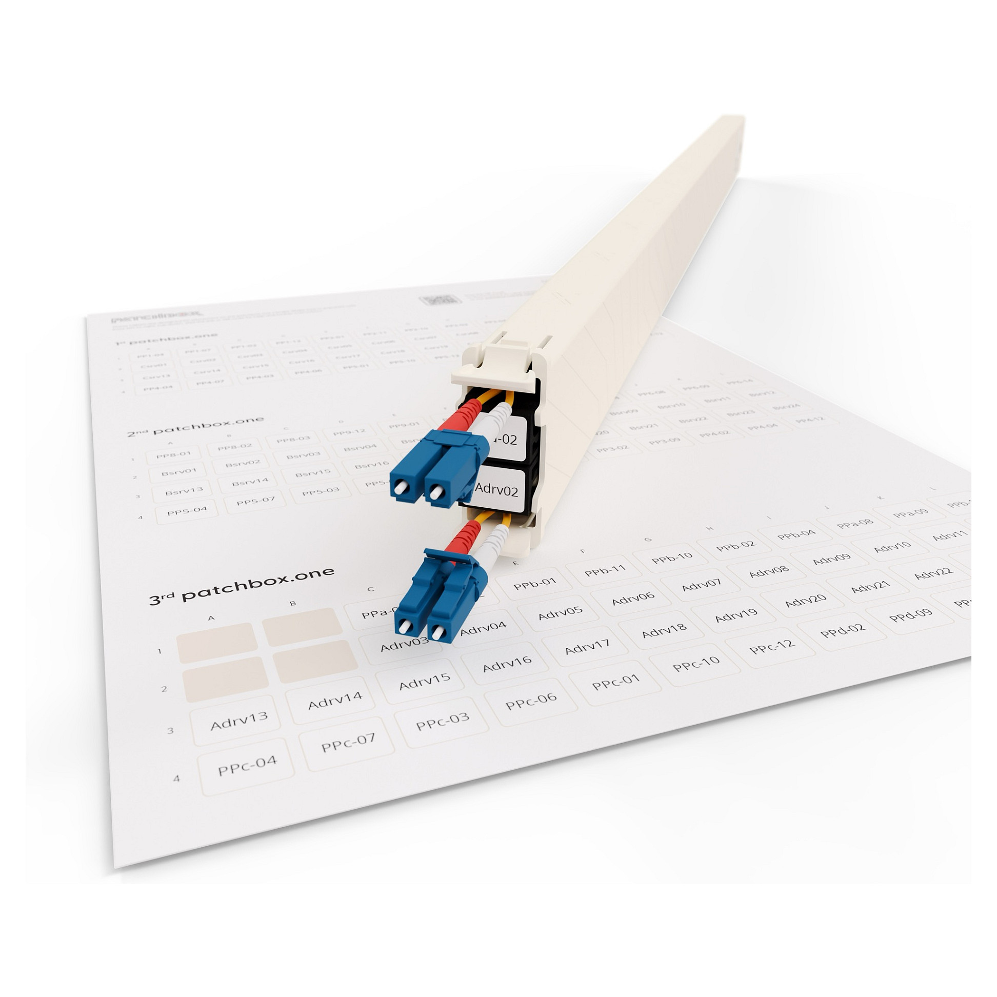Set za označavanje mrežnih kabela PATCHBOX ID Labels (96 komada)-5