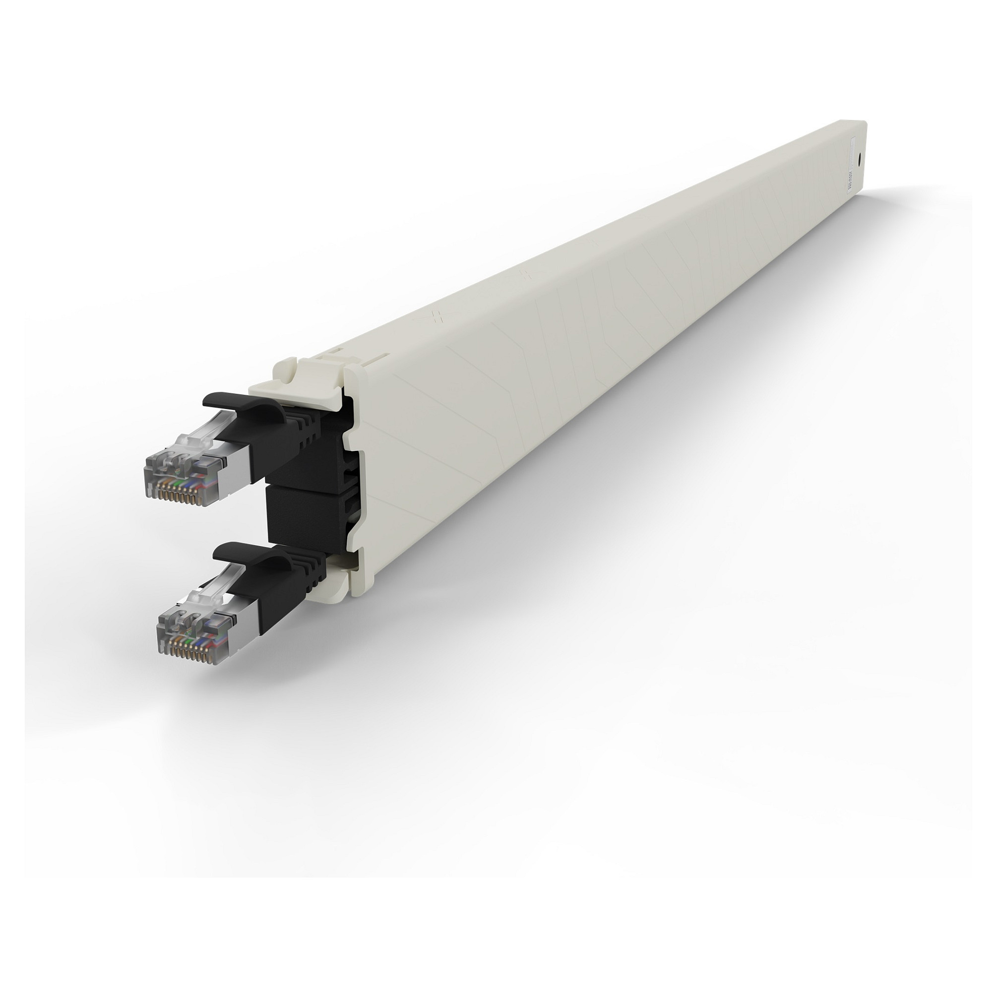 Mrežni patch sustav PATCHBOX Plus+ kaseta Cat.6a U/FTP (1.8m, 30RU, PoE++, crna)-4