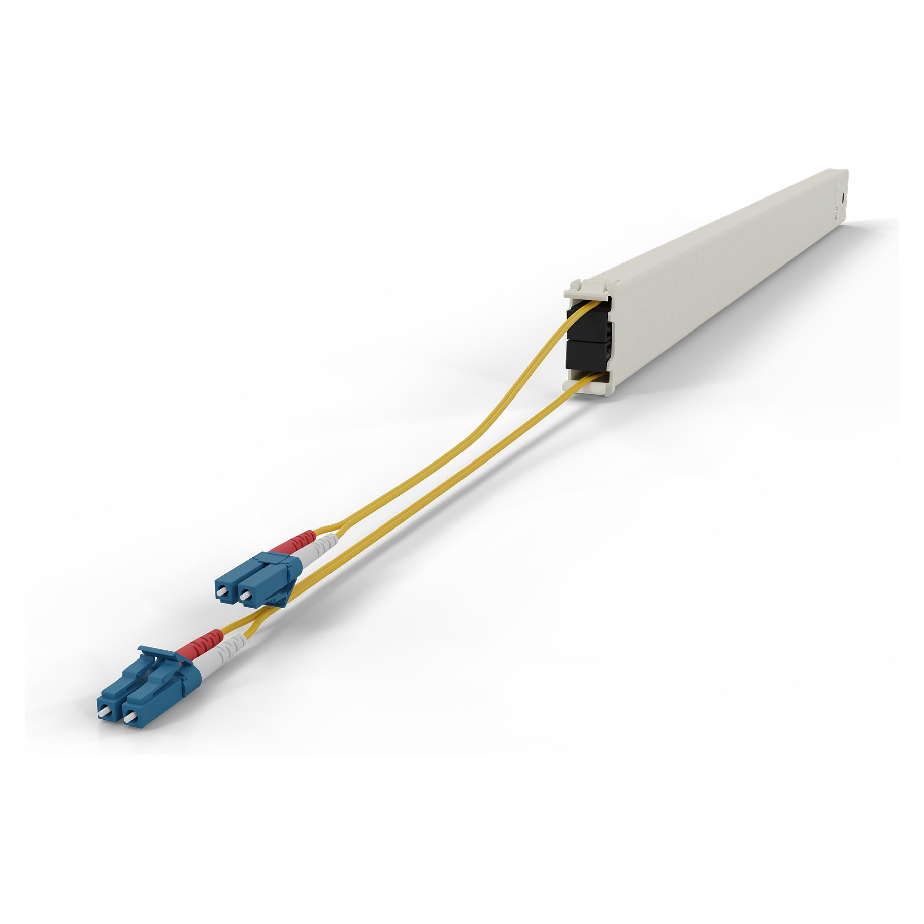 Patch panel kaseta PATCHBOX Plus+ Fiber Optic OS2 (2.5m, LC-LC, žuta)-4