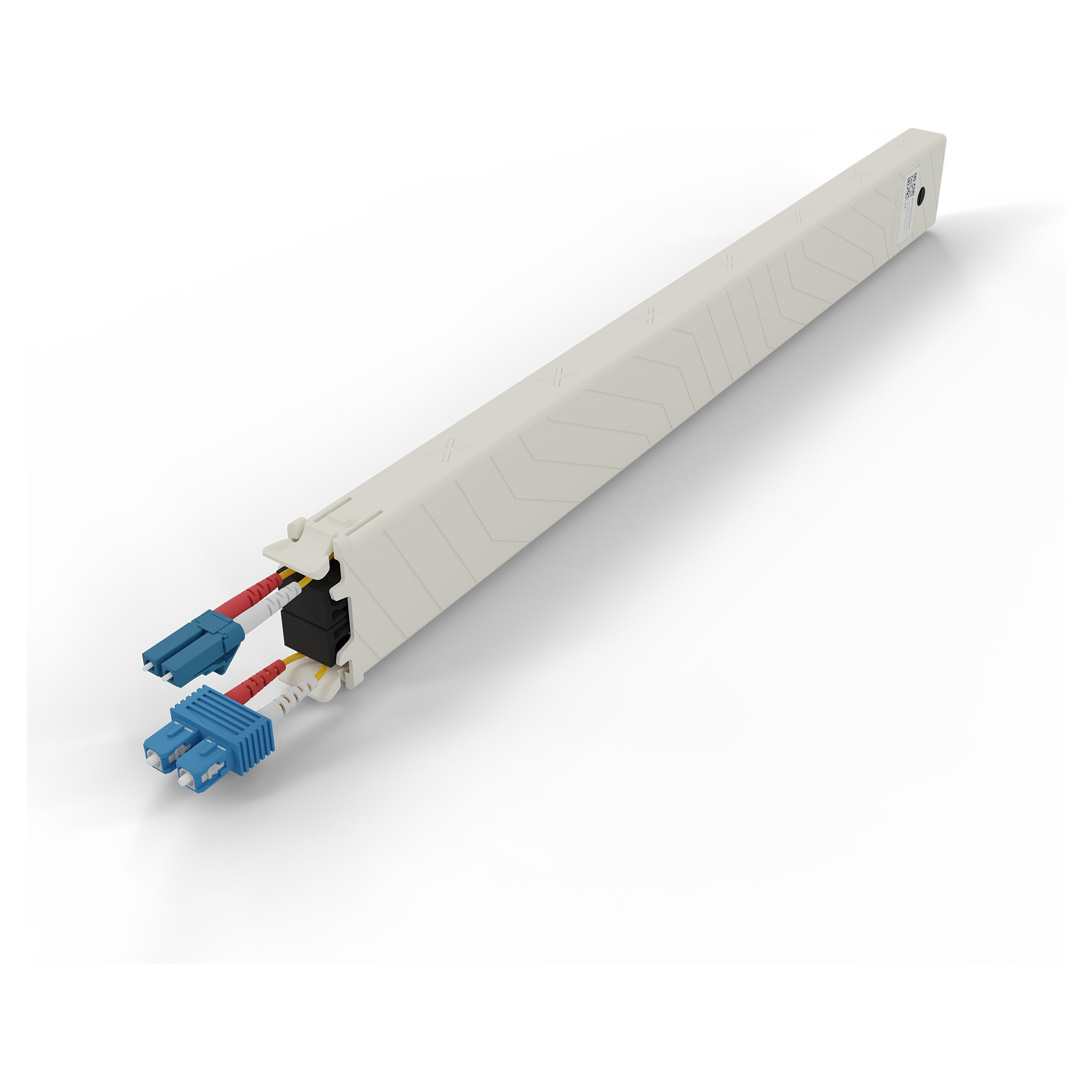 Patch panel kaseta PATCHBOX Fiber Optic OS2 (0.8m, LC-SC, žuta)-2