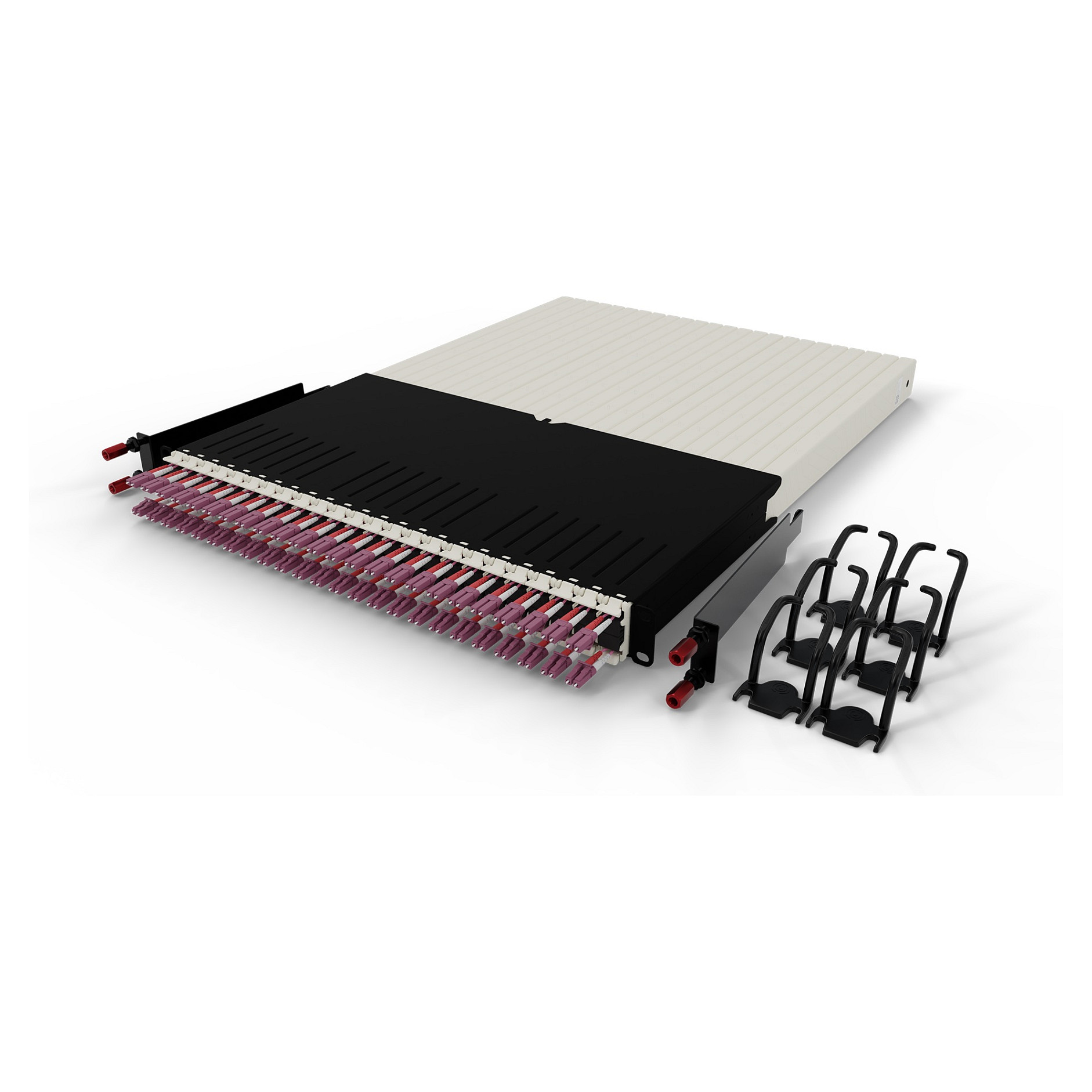Sustav za upravljanje kabelima PATCHBOX Plus+ Fiber Optic (24x OM4 LC-LC, 1.8m)-4