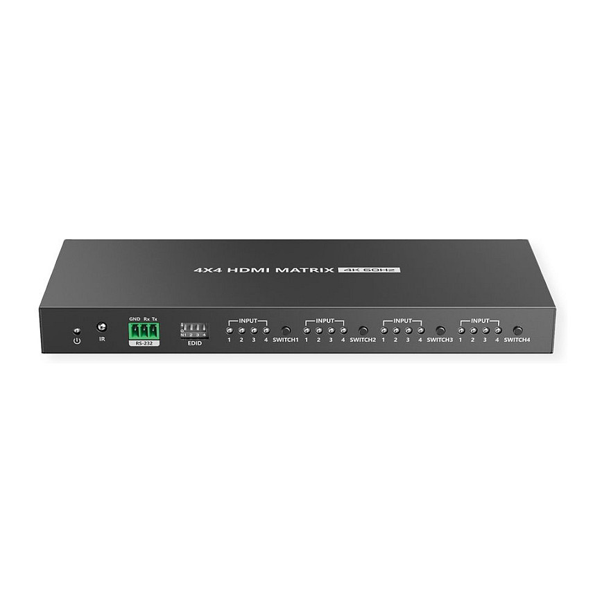 HDMI Matrix Switch VALUE 4x4 (4K UHD, 4 ulaza / 4 izlaza, daljinski upravljač)-0