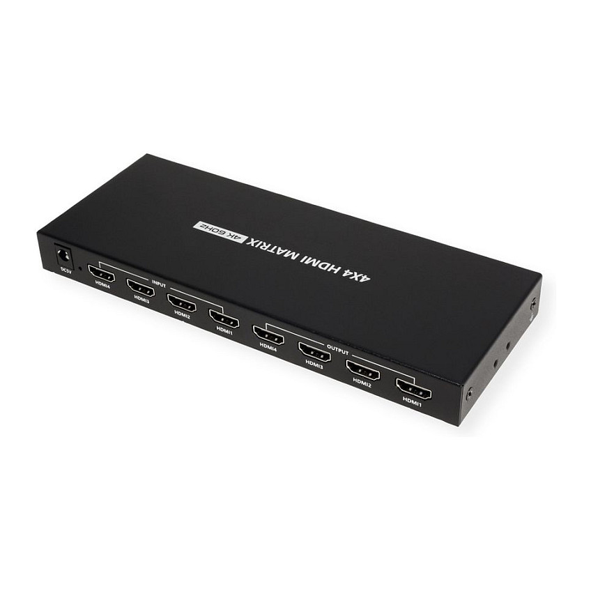 HDMI Matrix Switch VALUE 4x4 (4K UHD, 4 ulaza / 4 izlaza, daljinski upravljač)-5