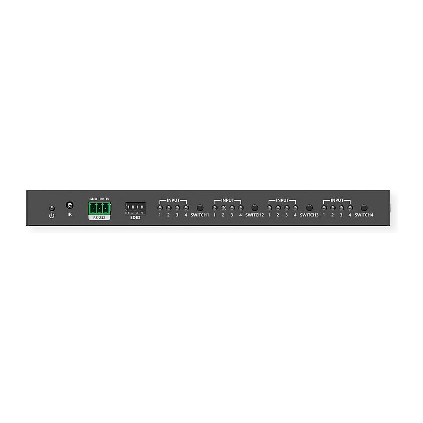 HDMI Matrix Switch VALUE 4x4 (4K UHD, 4 ulaza / 4 izlaza, daljinski upravljač)-8