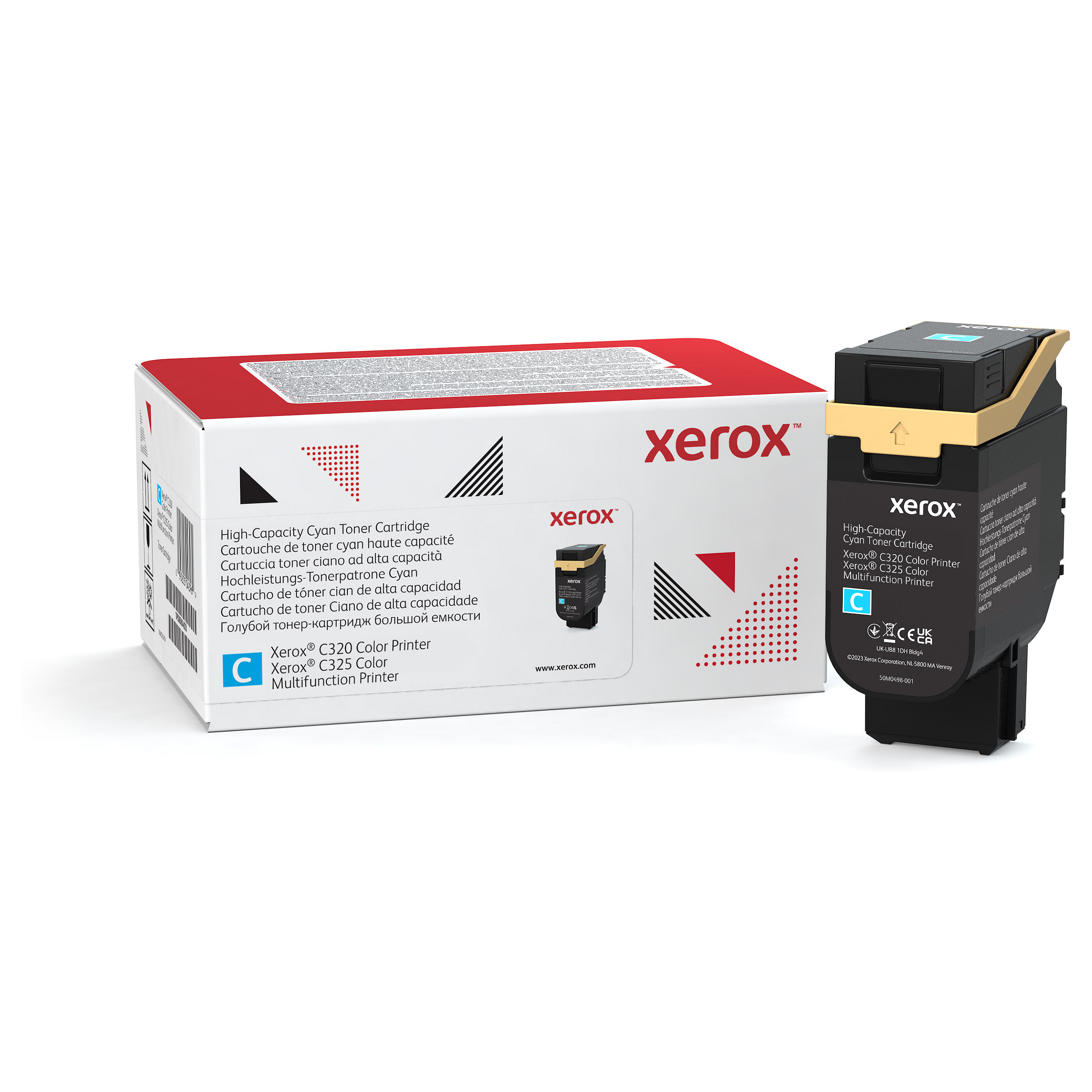 Toner XEROX 006R04828 (C320/C325, Cyan, 5500 str.)-0