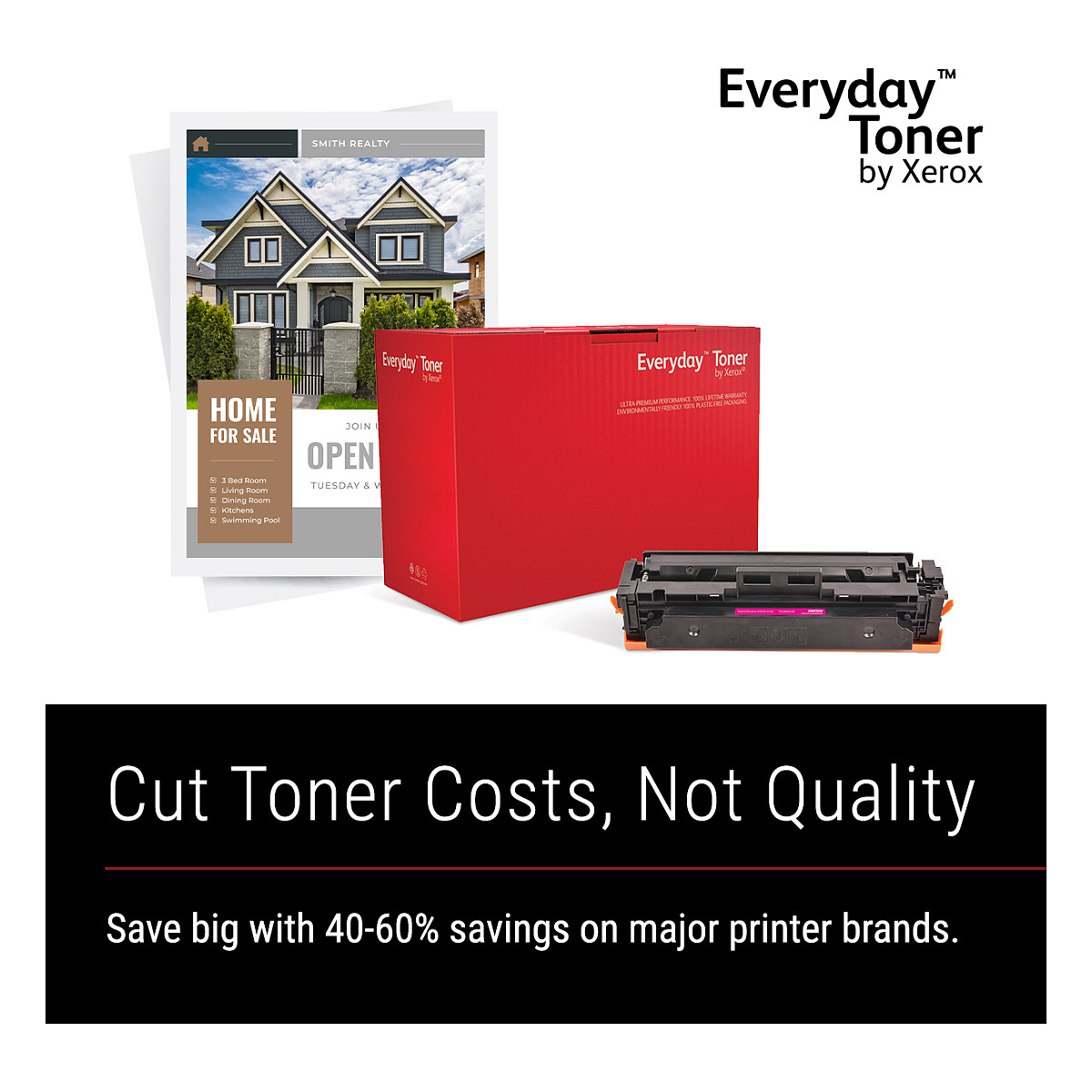 Toner XEROX Everyday za Brother TN423BK (Crna, 6500 stranica)-1