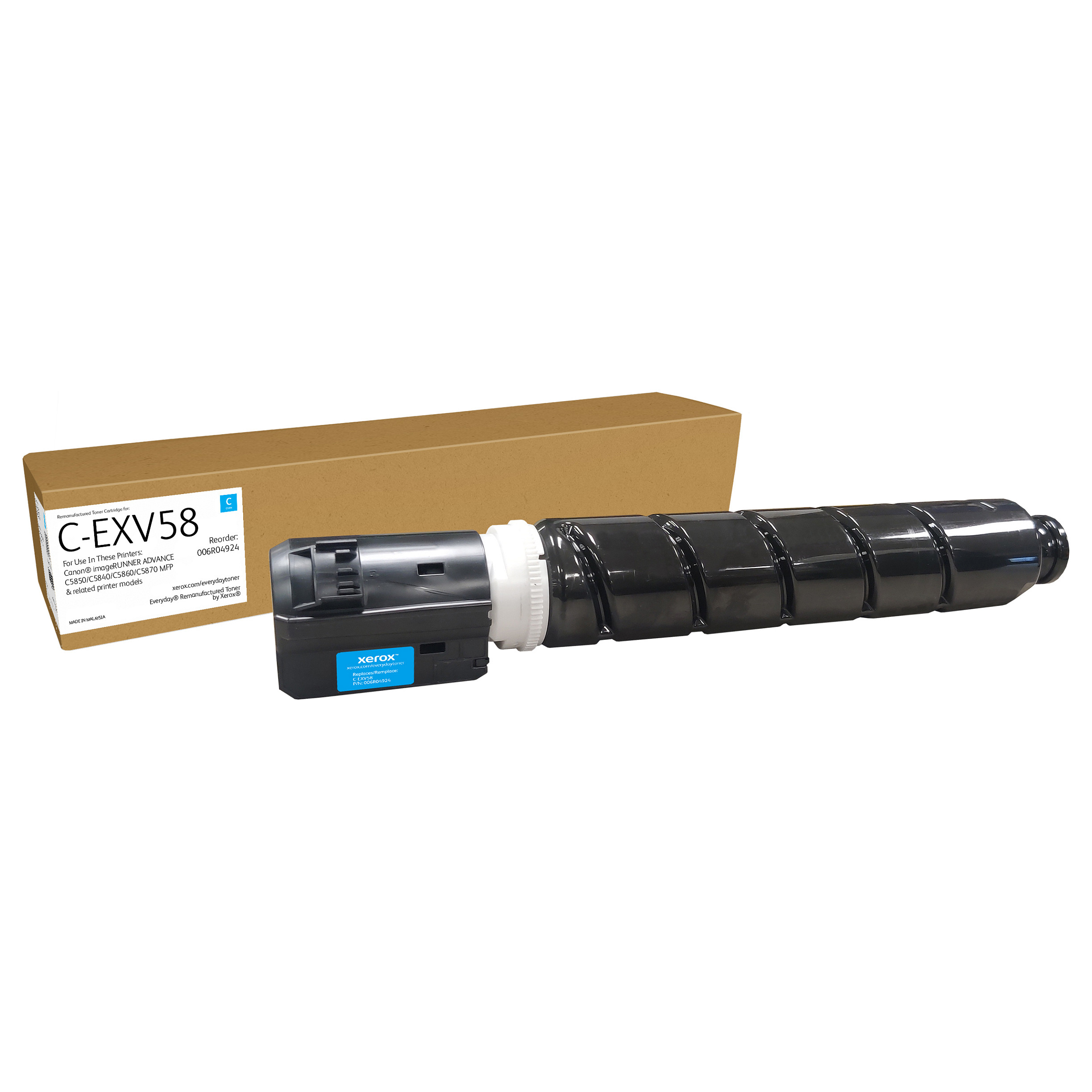 Toner XEROX Everyday za Canon C-EXV58 Cyan (18000 stranica, 006R04607)