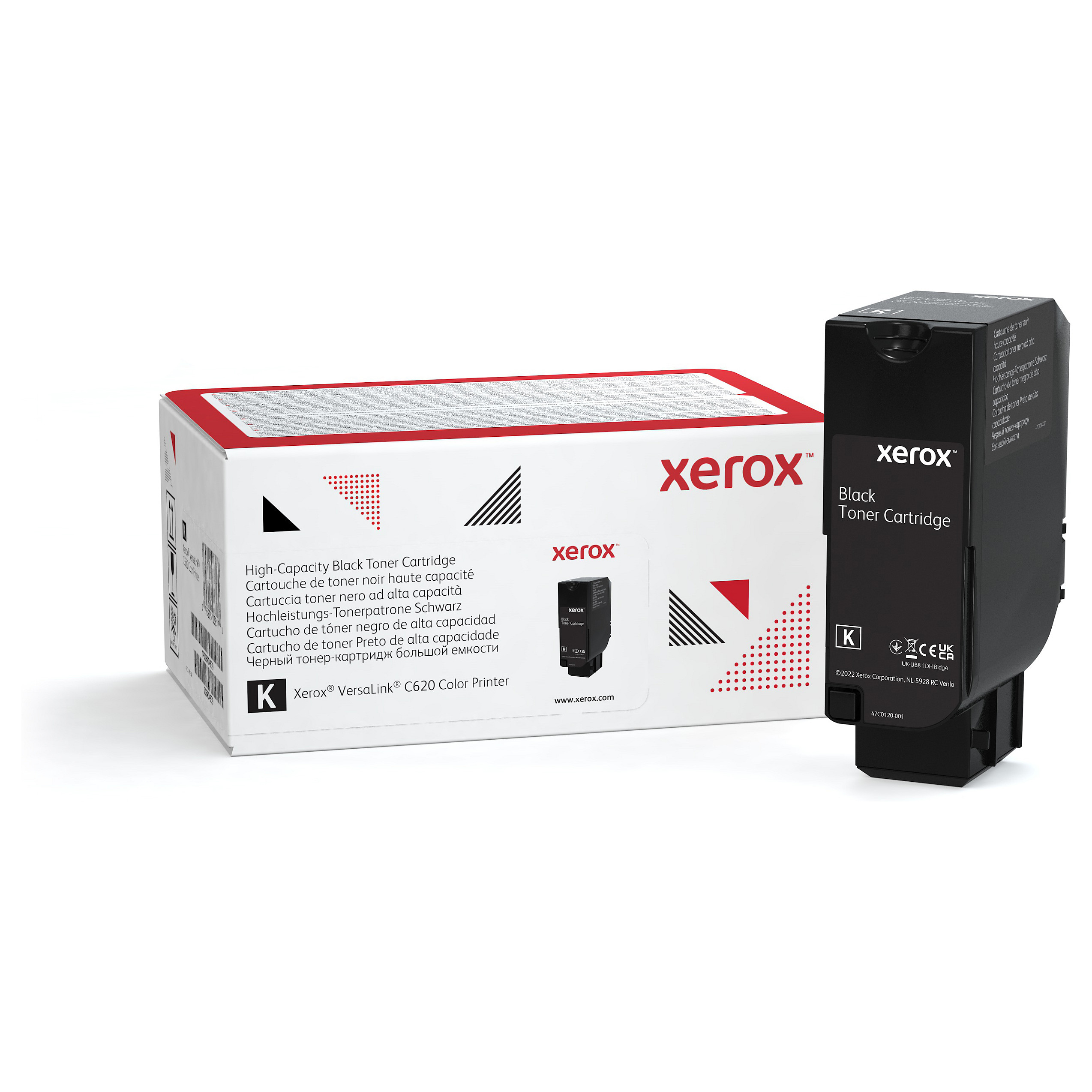 Toner XEROX 006R04733 (Crni, Visoki kapacitet, 20000 str., za C620)