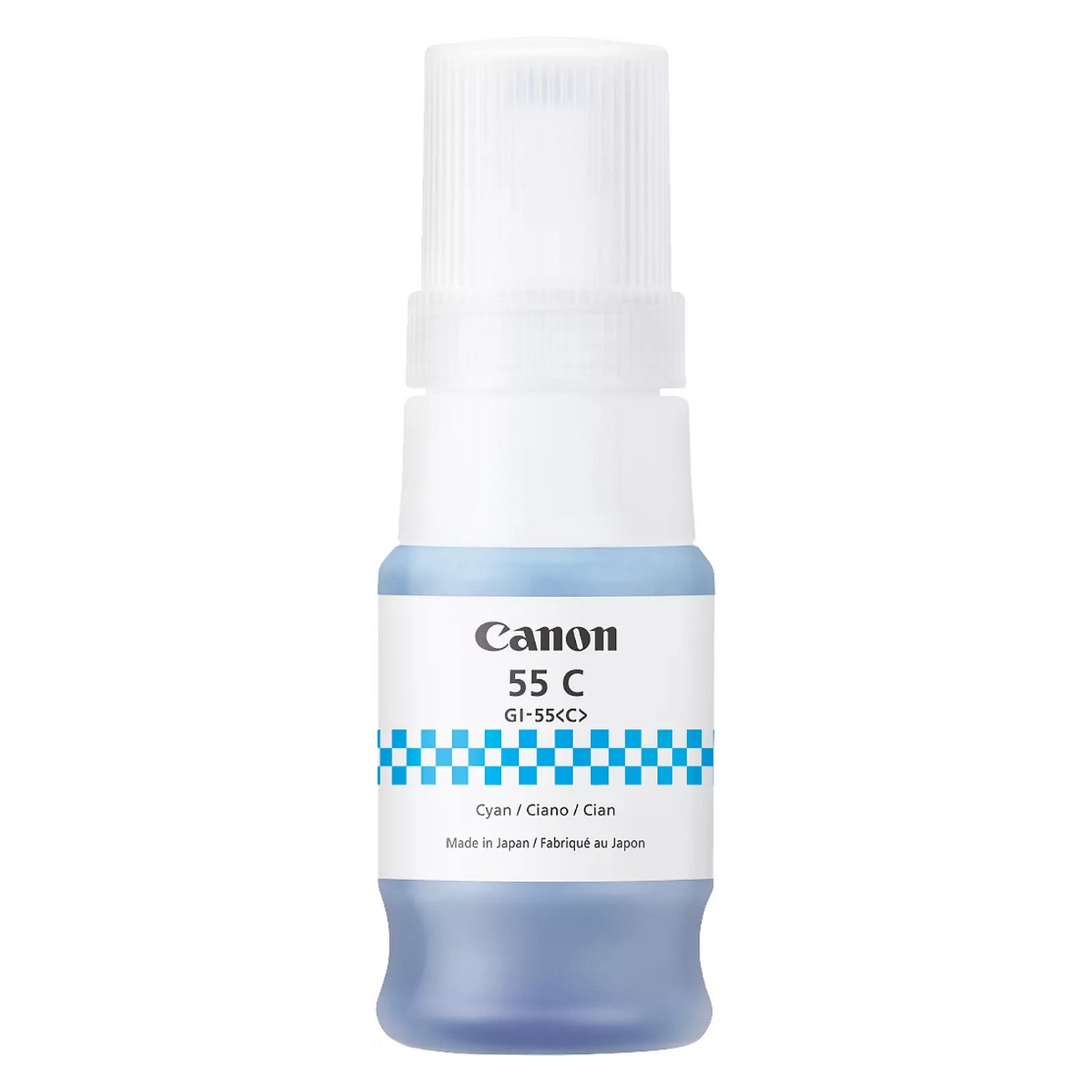 Tinta za printer CANON GI-55C (Cyan, 40 ml, do 3000 str.)-0