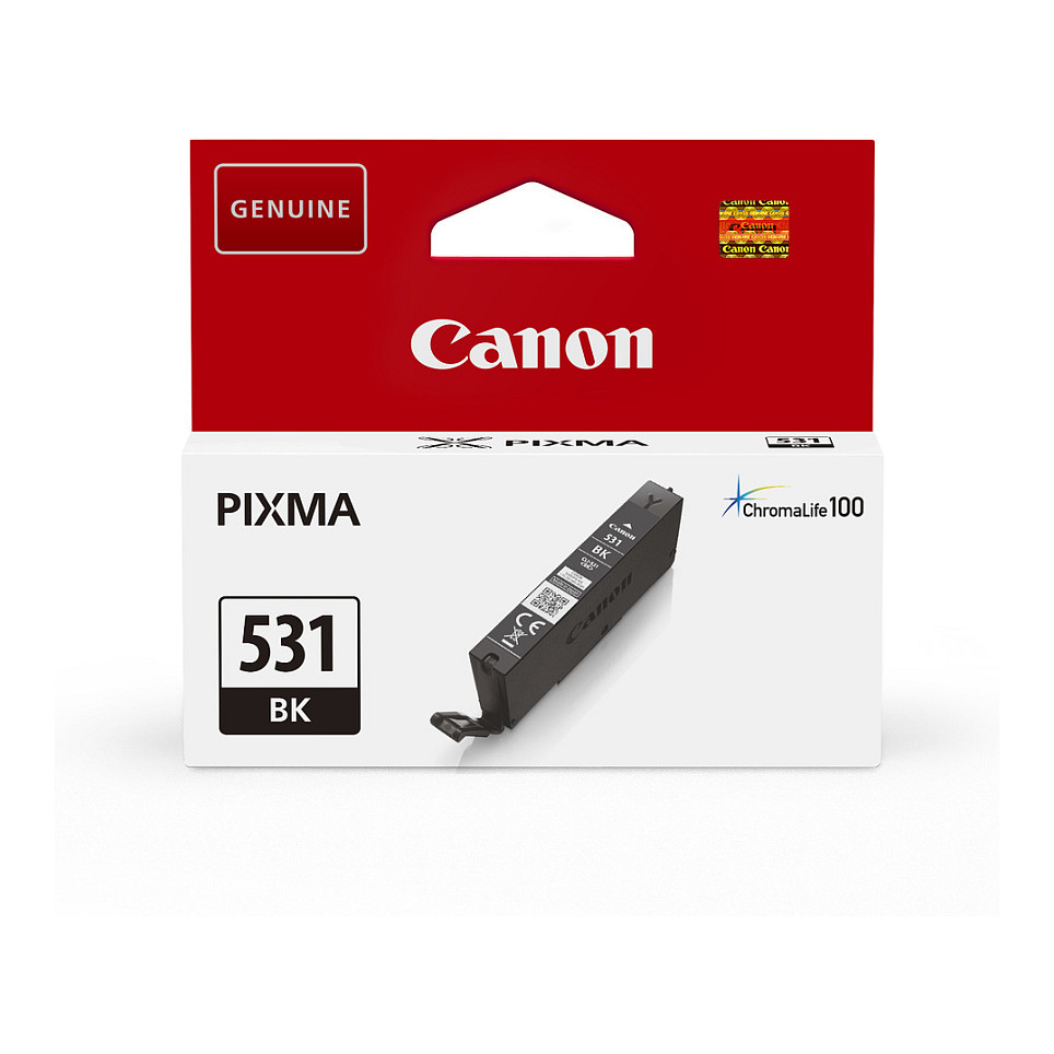 Tinta CANON CLI-531 BK (Original, Crna, 6118C001AA)-1
