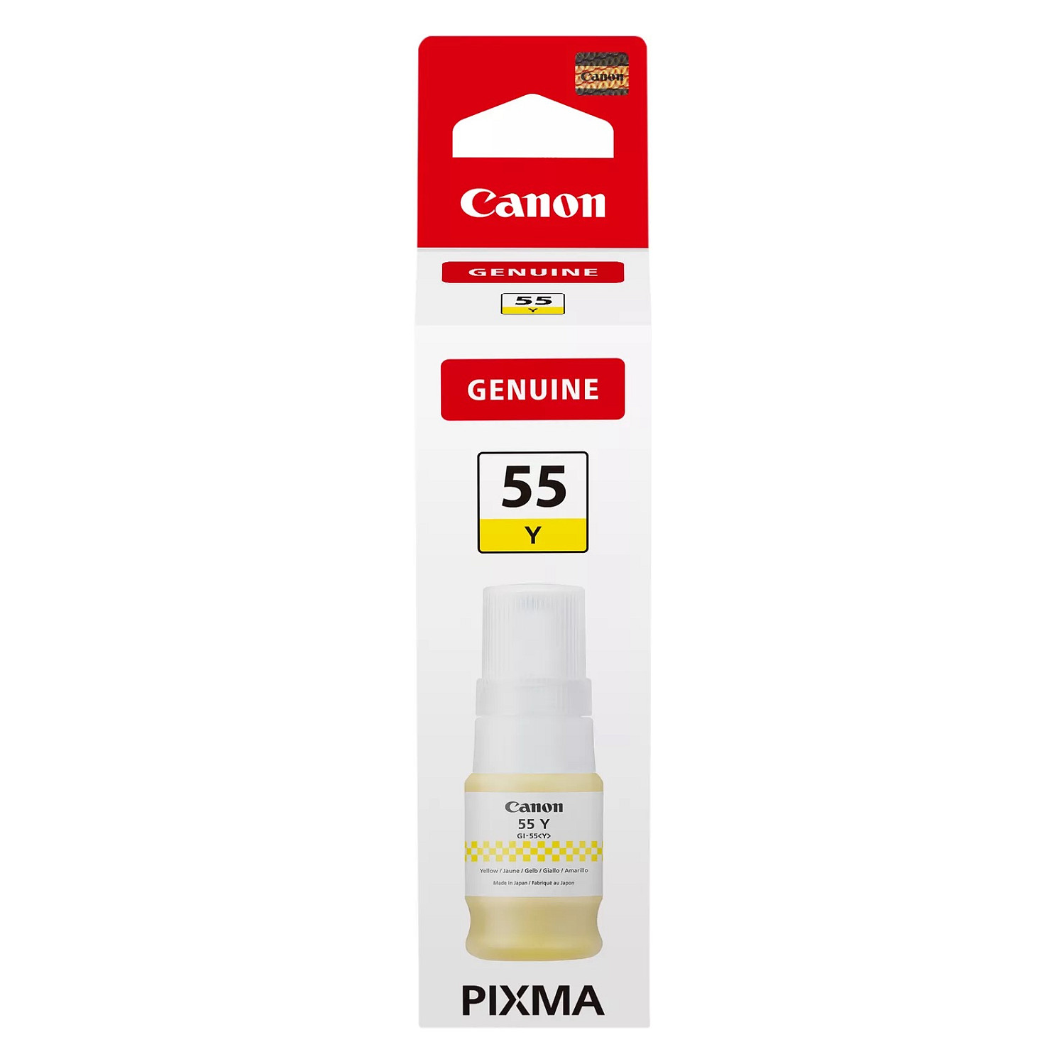 Tinta CANON GI-55Y žuta (70 ml, original)-1