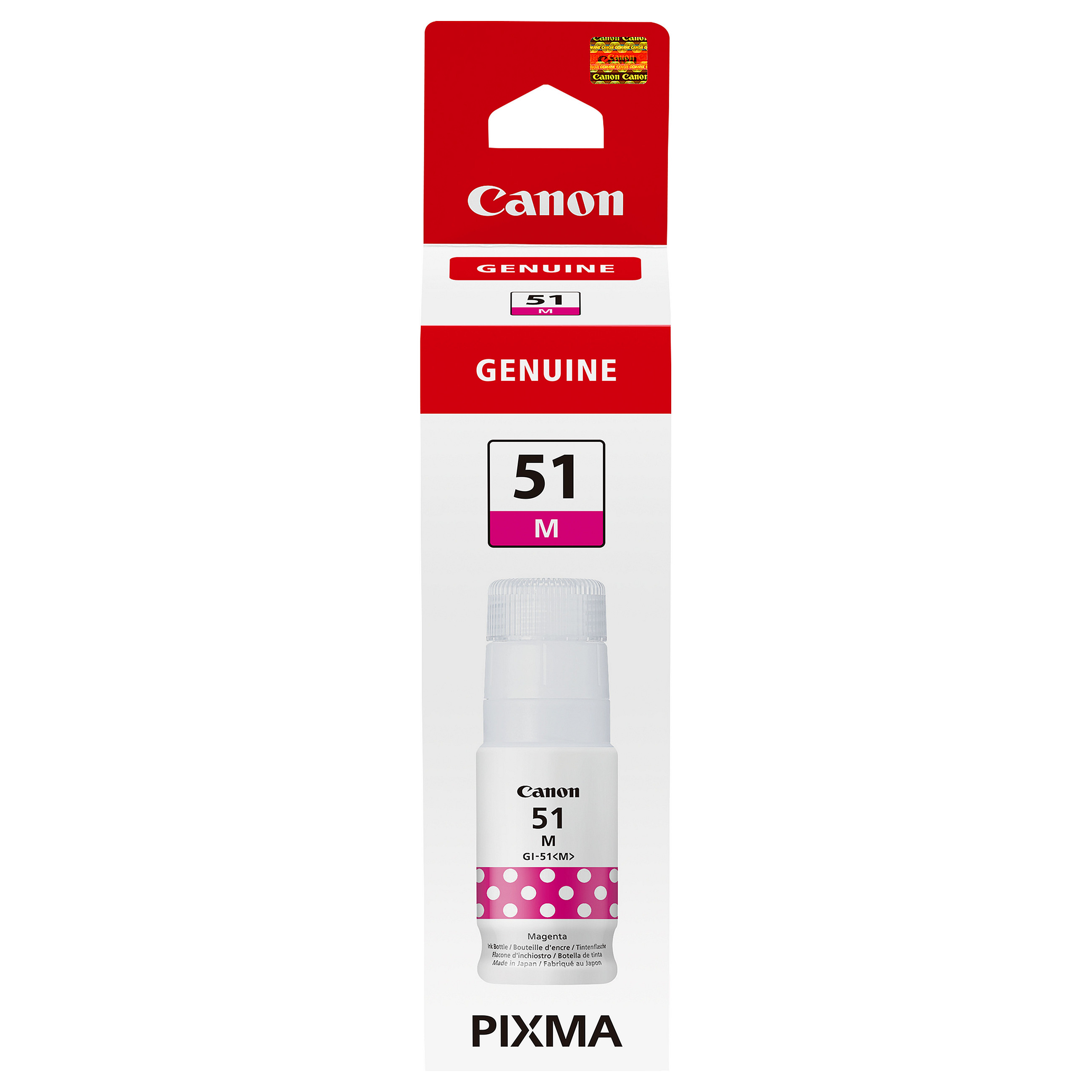Originalna tinta CANON GI-51M (Magenta, 70ml, 4547C001)
