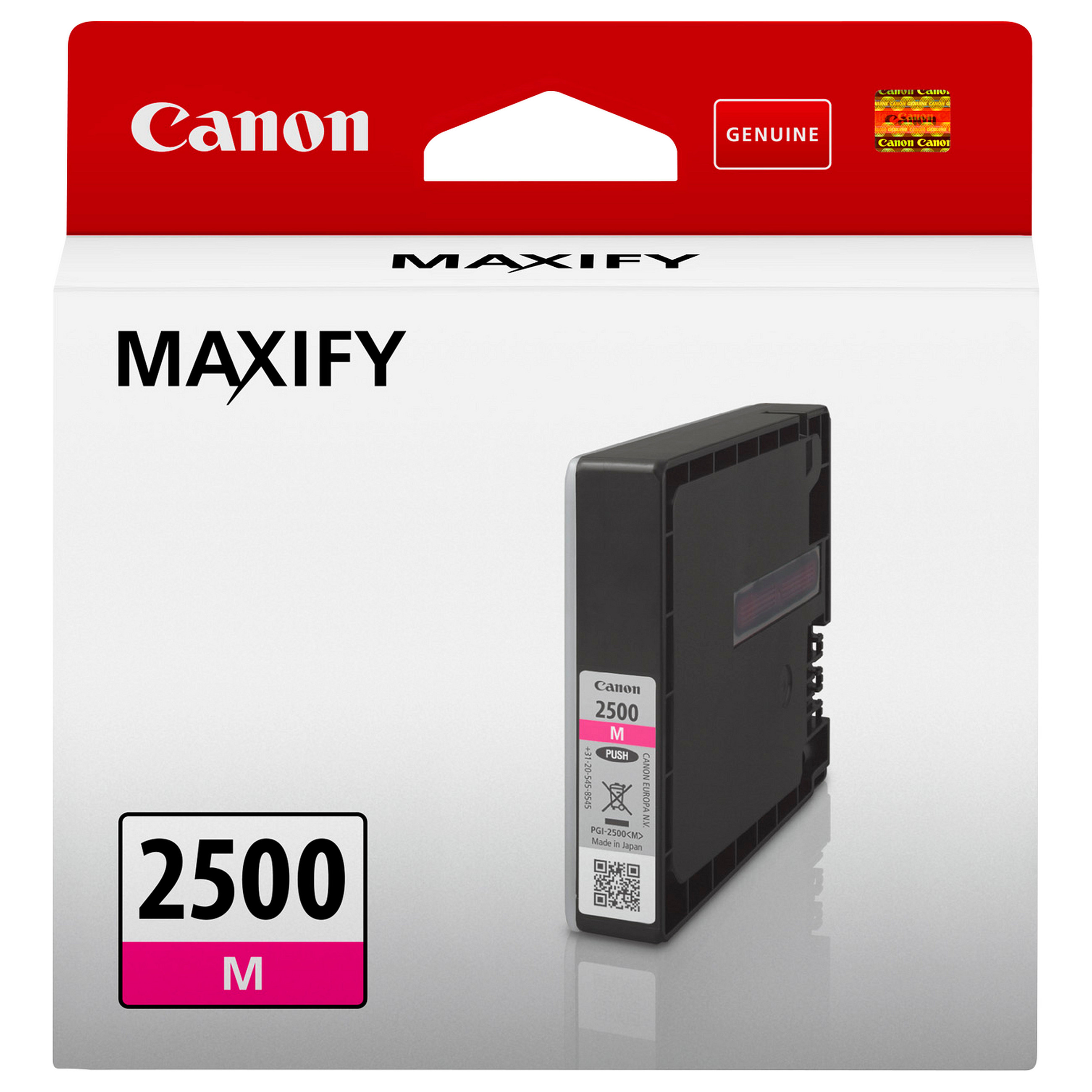 Tinta CANON PGI-2500 M (Magenta, 9.6 ml, original)