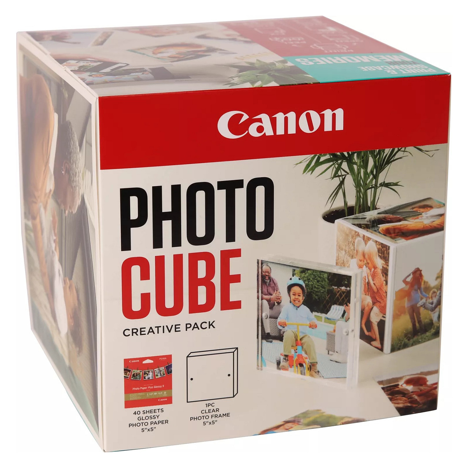 Foto printer CANON SELPHY CP1500 Photo Cube Creative (Wi-Fi, Dye-sub, ispis do 10x15 cm, plavi) + 40 listova papira