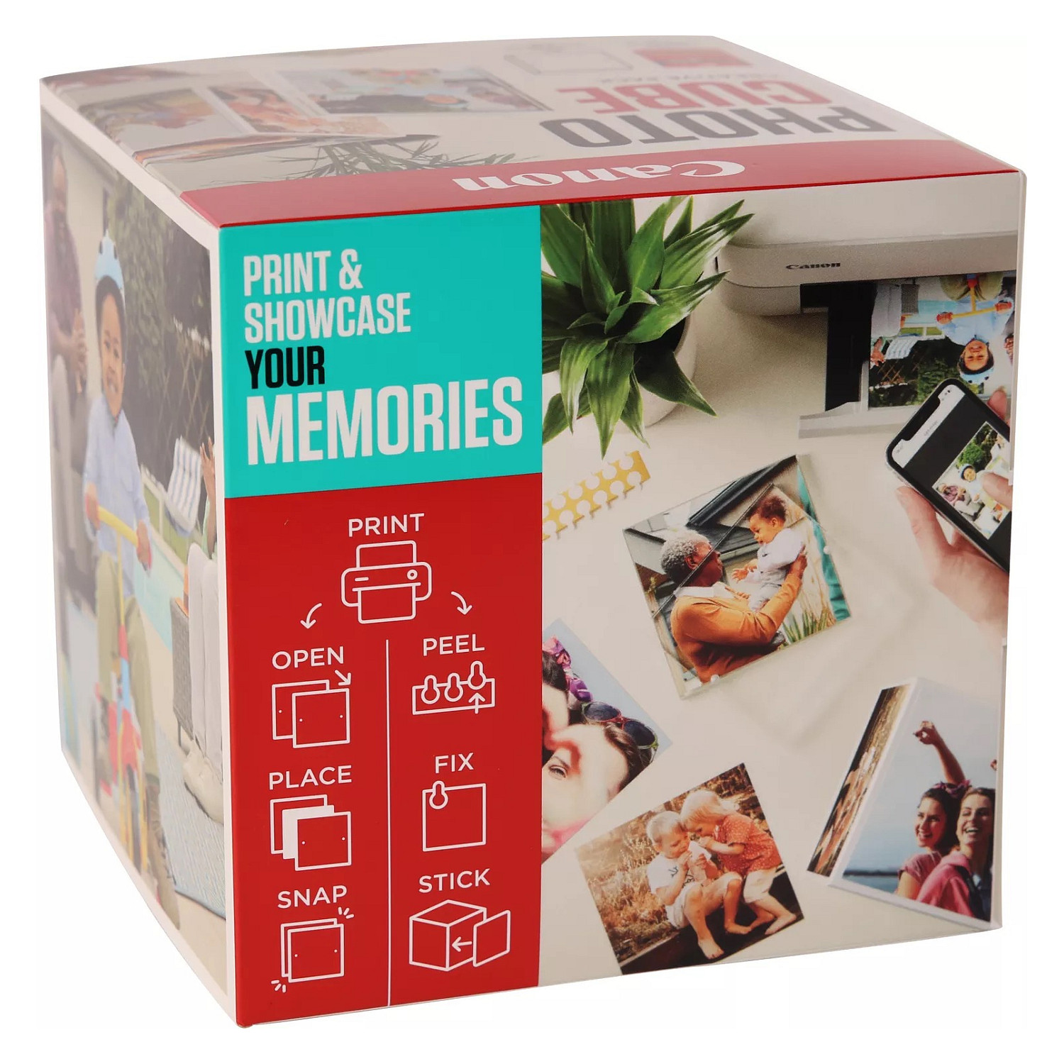 Foto printer CANON SELPHY CP1500 Photo Cube Creative (Wi-Fi, Dye-sub, ispis do 10x15 cm, plavi) + 40 listova papira-1