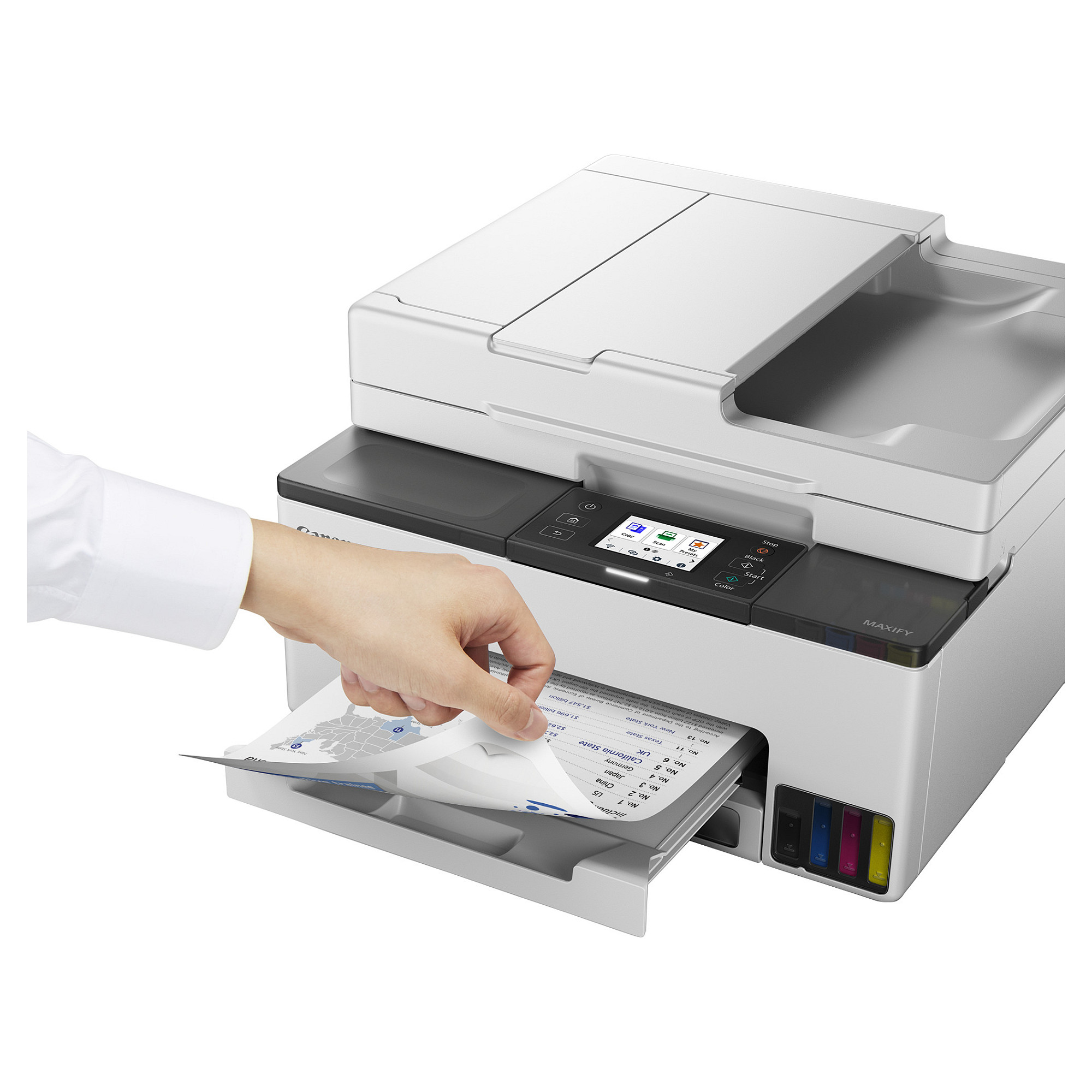 Višenamjenski pisač CANON MAXIFY GX2050 (4-u-1, Wi-Fi, Duplex, ADF)-8