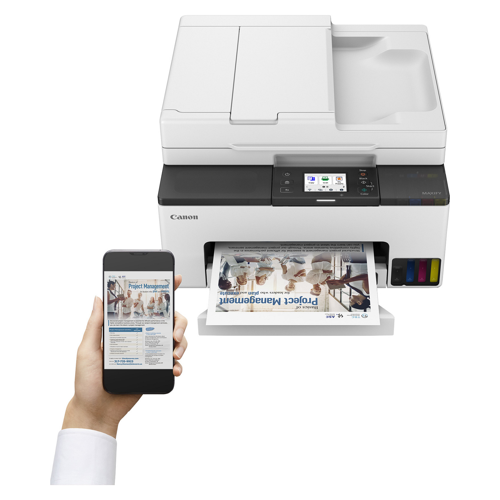 Višenamjenski pisač CANON MAXIFY GX2050 (4-u-1, Wi-Fi, Duplex, ADF)-10