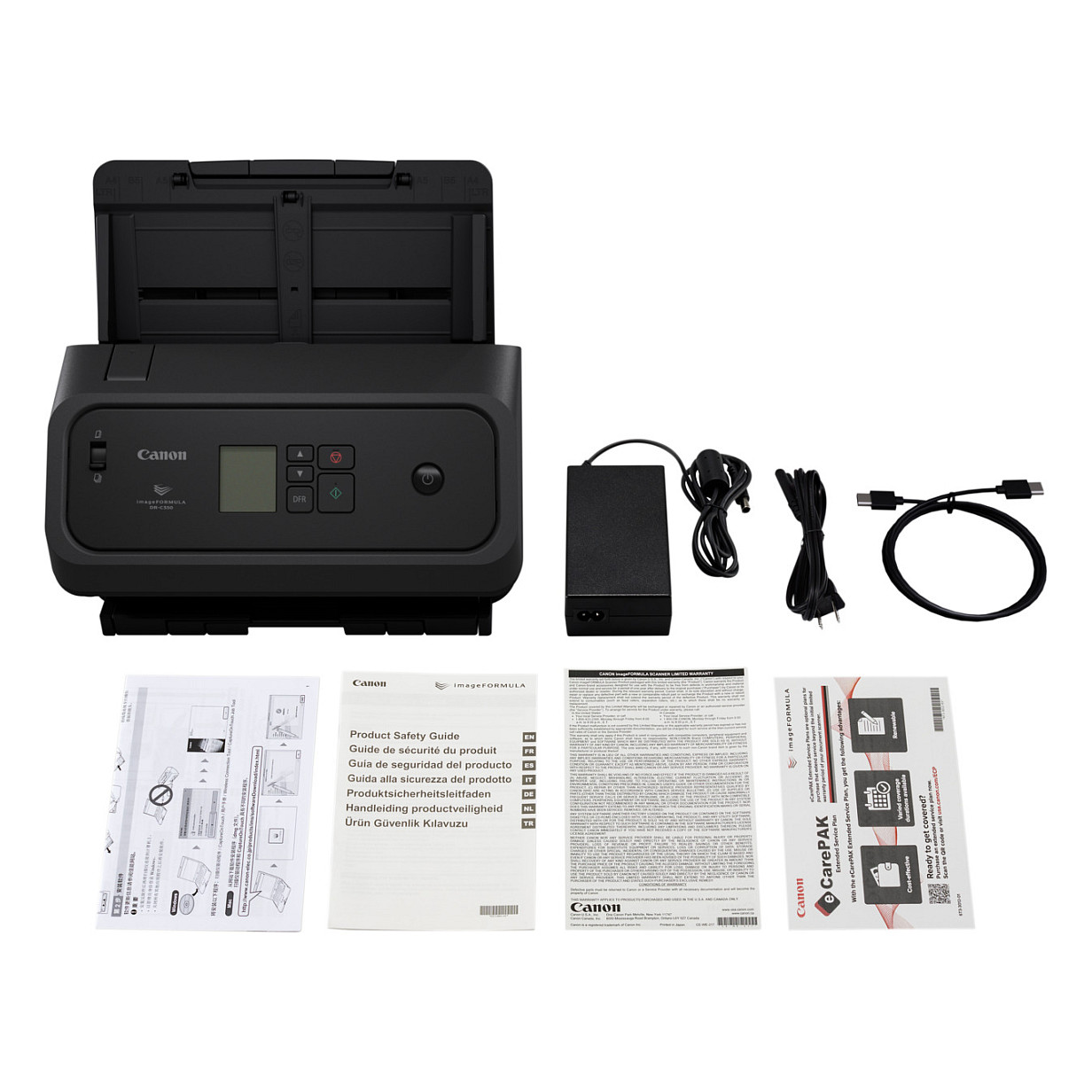 Skener dokumenata CANON imageFORMULA DR-C340 (40 str/min, ADF 60 listova, USB 3.2)-3