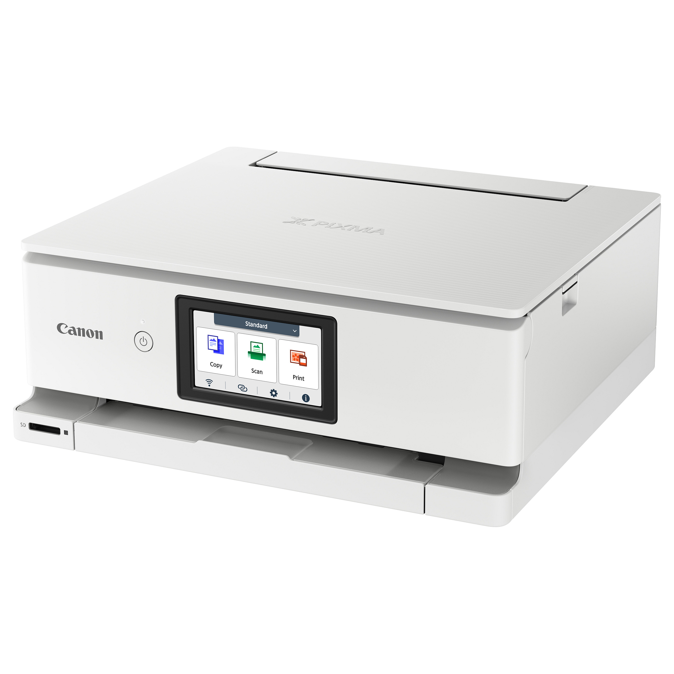Multifunkcijski pisač CANON PIXMA TS8751 (3-u-1, Wi-Fi, 4.3" zaslon, 6 tinti) bijeli-1
