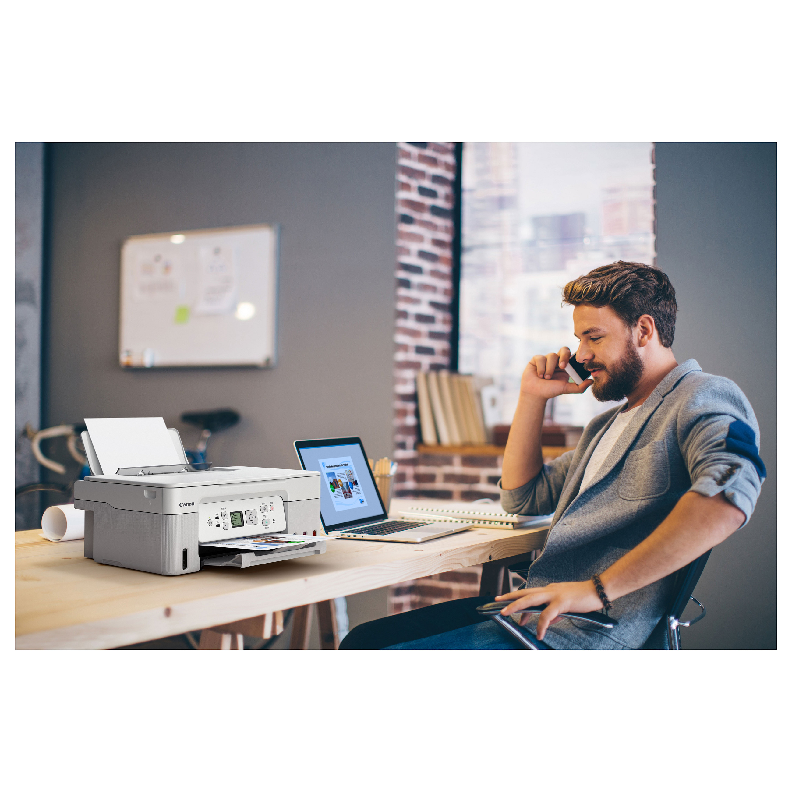 Multifunkcijski printer CANON PIXMA G3571 MegaTank (Print, Scan, Copy, Wi-Fi, Magenta)-2
