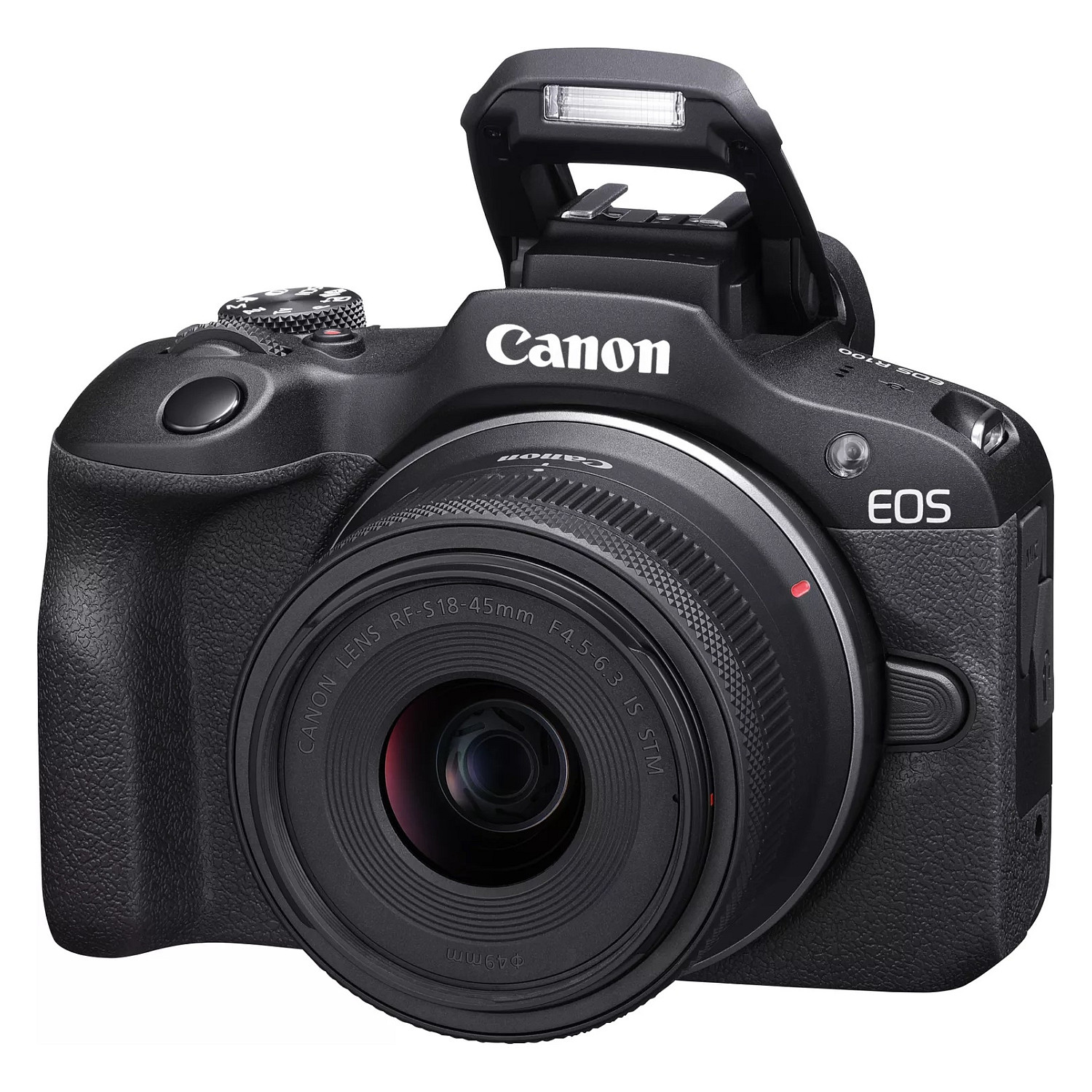 Digitalni fotoaparat CANON EOS R100 + RF-S 18-45mm IS STM (24.1 MP, 4K video, Dual Pixel AF)-1